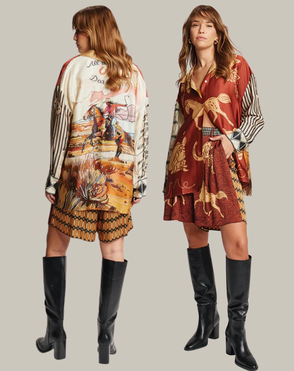 Minimalist Silhouette Cut ButterSoftTexture PARKER COLLAR SHIRT