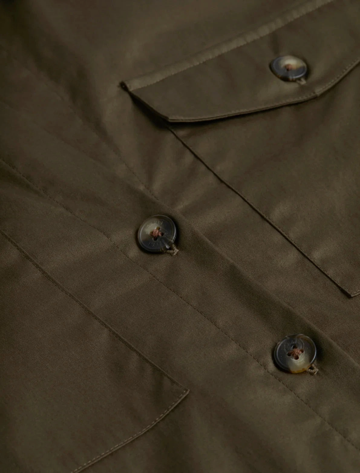 Durable Fiber Blend Circular Knit Technology Pearson Military Blouse Pine