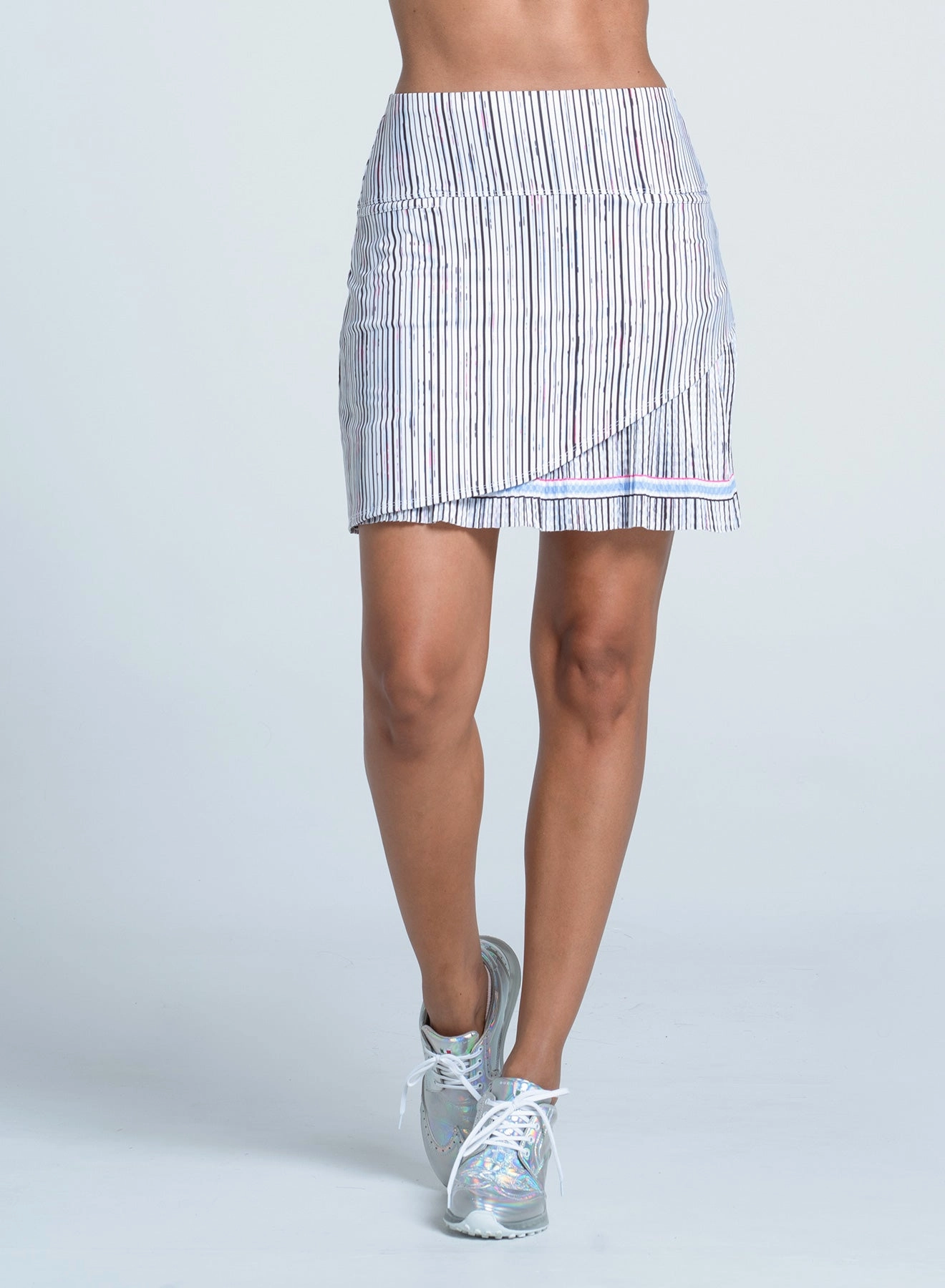 TearResistantMaterial Peek A Blue Skort 17.5"