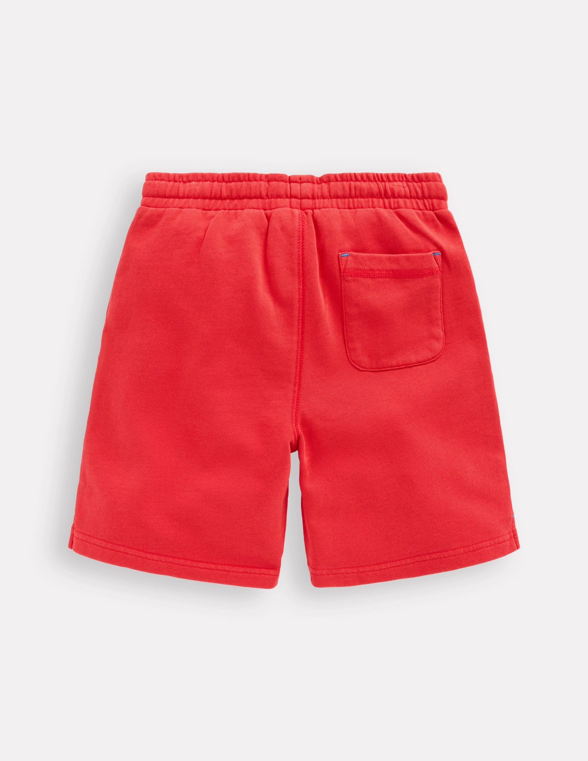 Sporty Flex Active Layer Garment Dye Shorts-Post Box Red