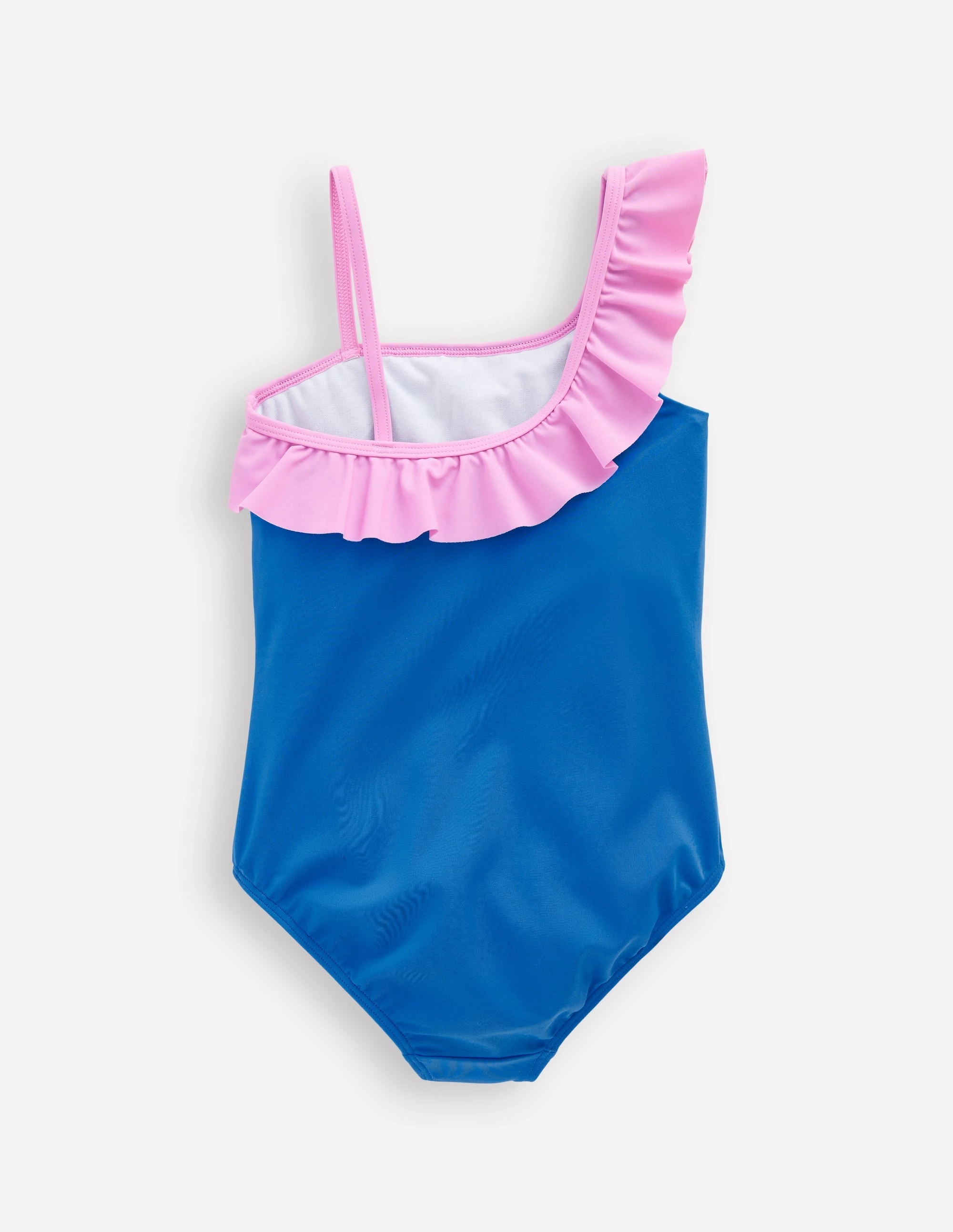 Lila One Shoulder Swimsuit-Multi Fruit Saltwater Resistant Material