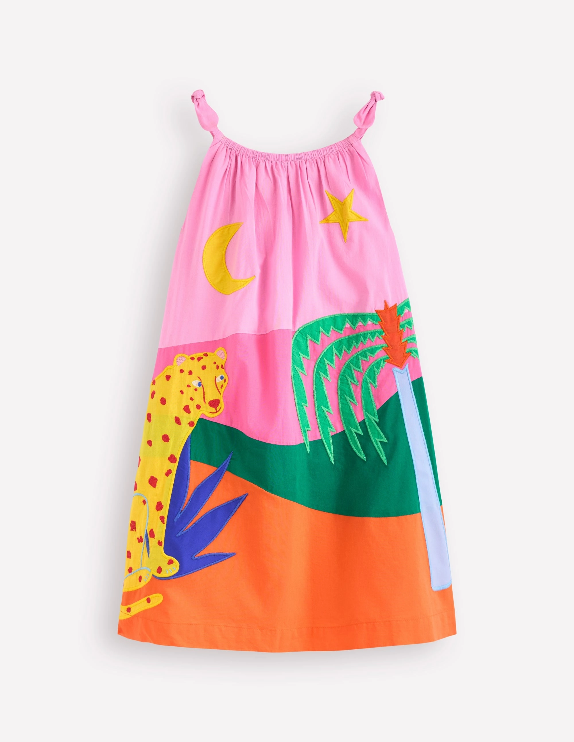 Sleek Movement Strappy Appliqu Dress-Vintage Mauve