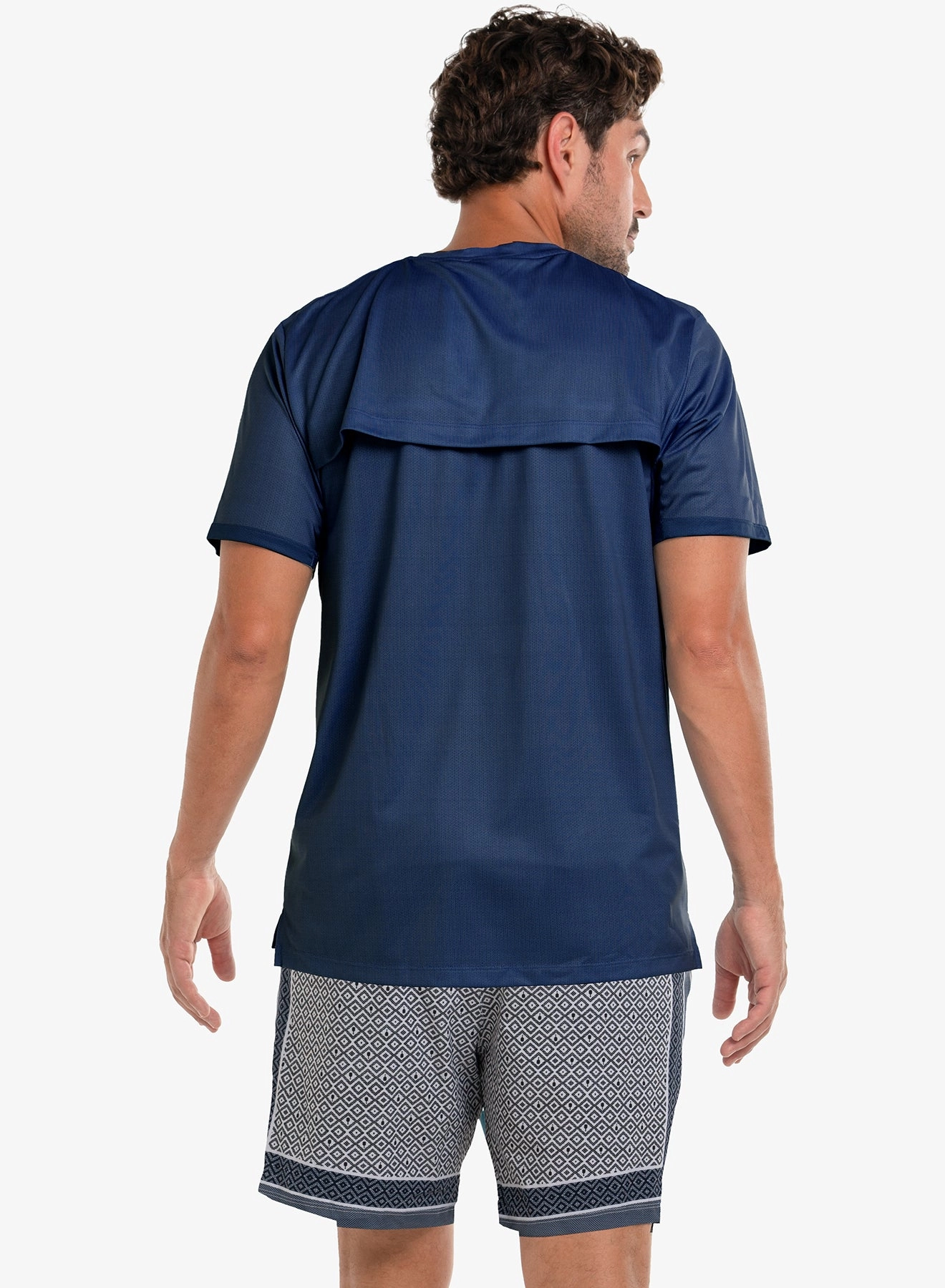 Picklball Short Sleeve Crew Thermal Insulation Layer LightweightLayeredFabric
