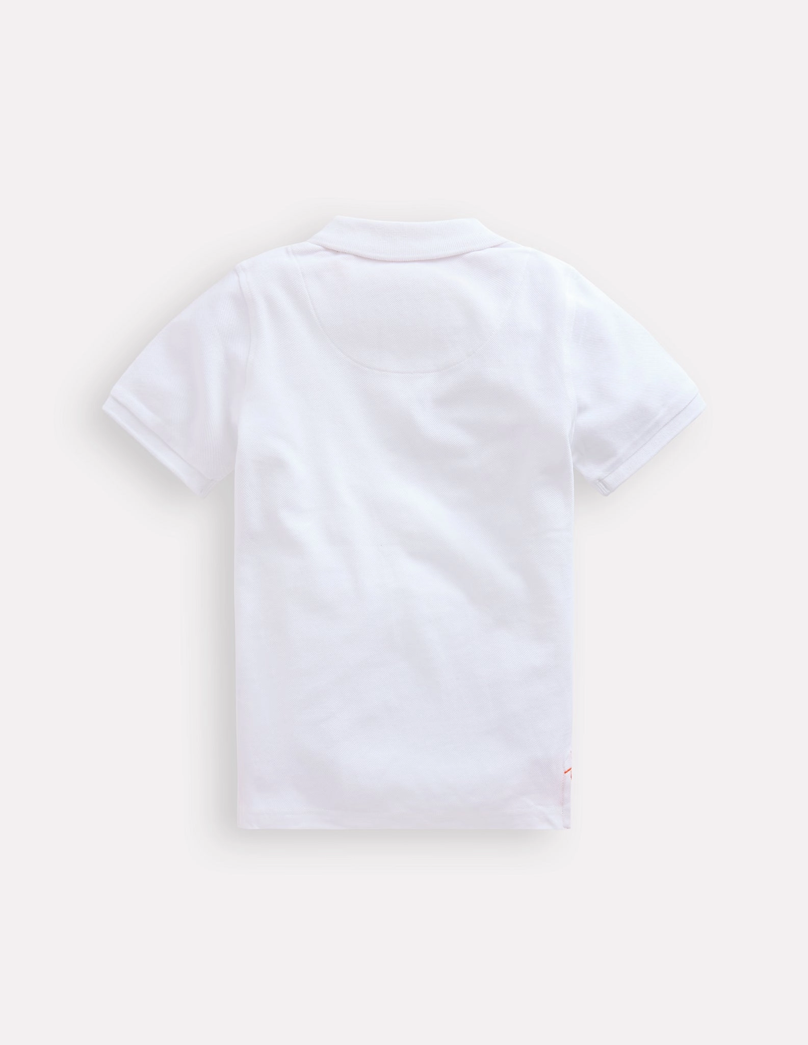 Summer Dress Piqu Polo Shirt-White