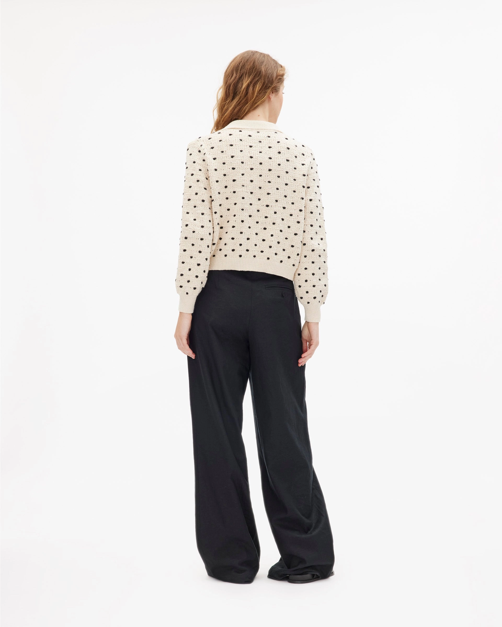 Veronica Cardigan DoubleLayeredCollar