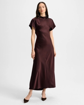 Inner Smile Trendy Fit Redgrave Dress Dark Currant
