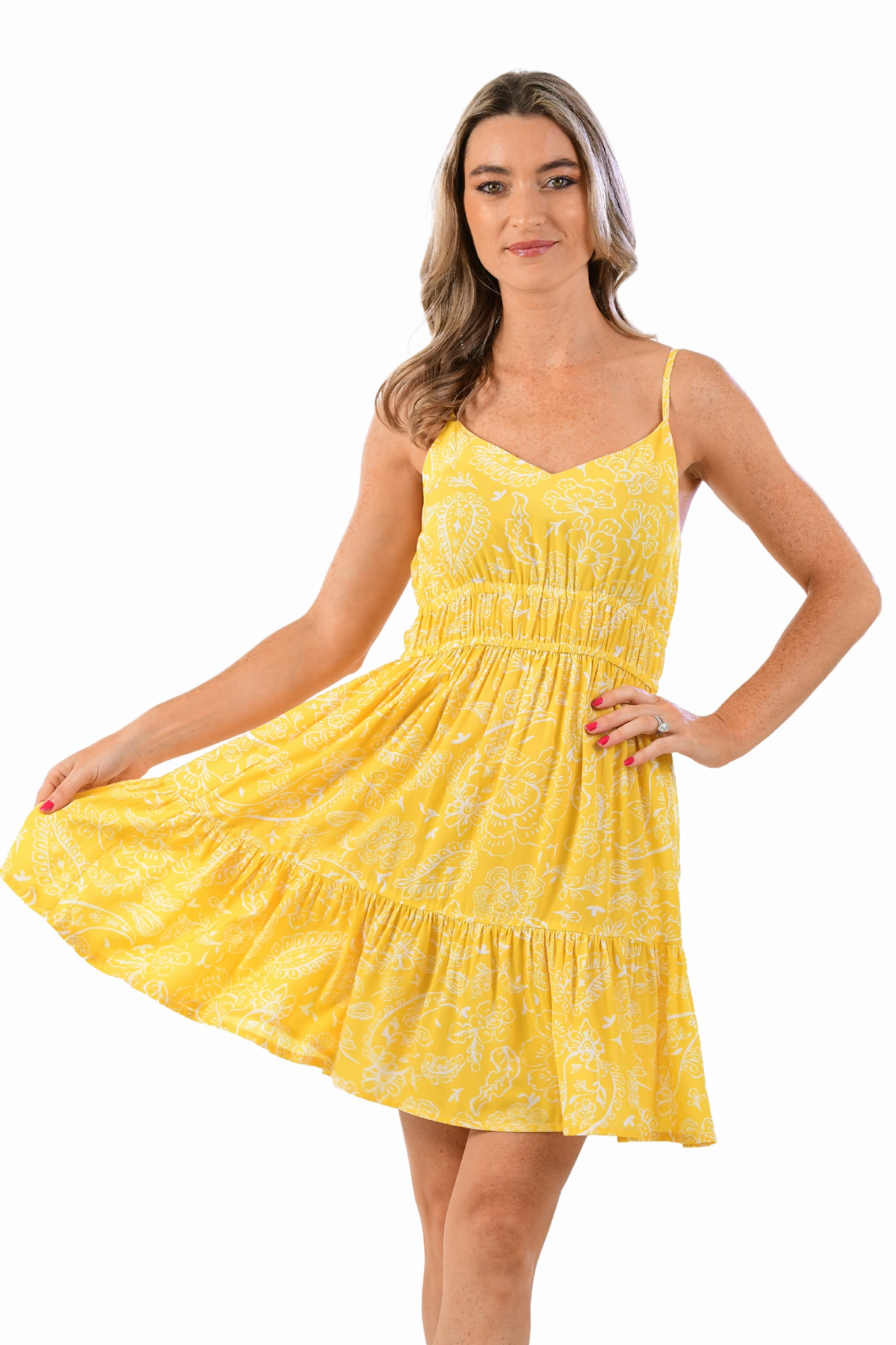 Daisy Dress / Sunshine Sophisticated Fit garden party
