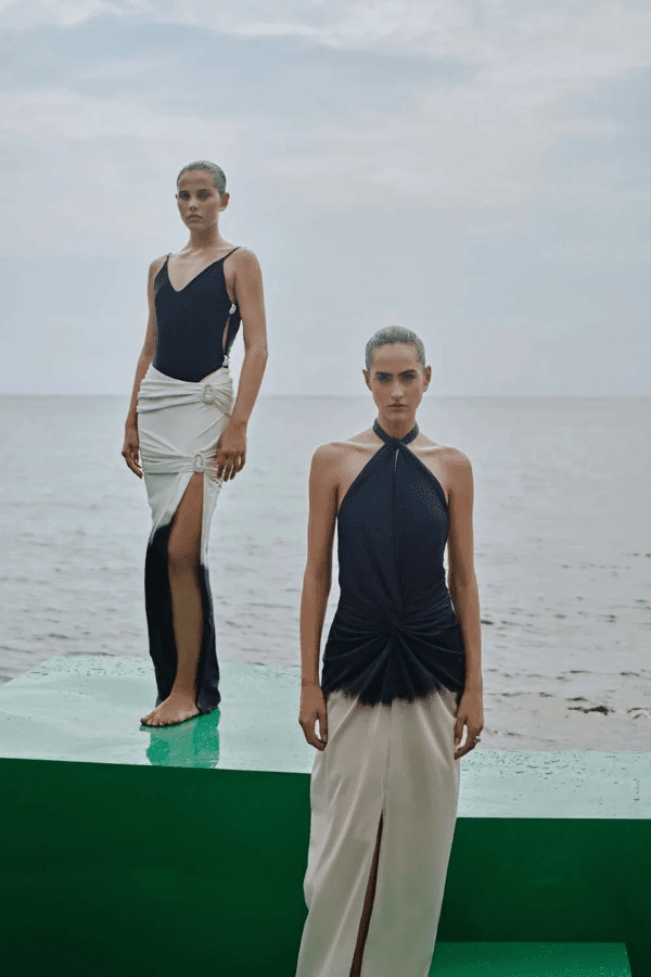 Linus Dress Ying Yang Slim Form