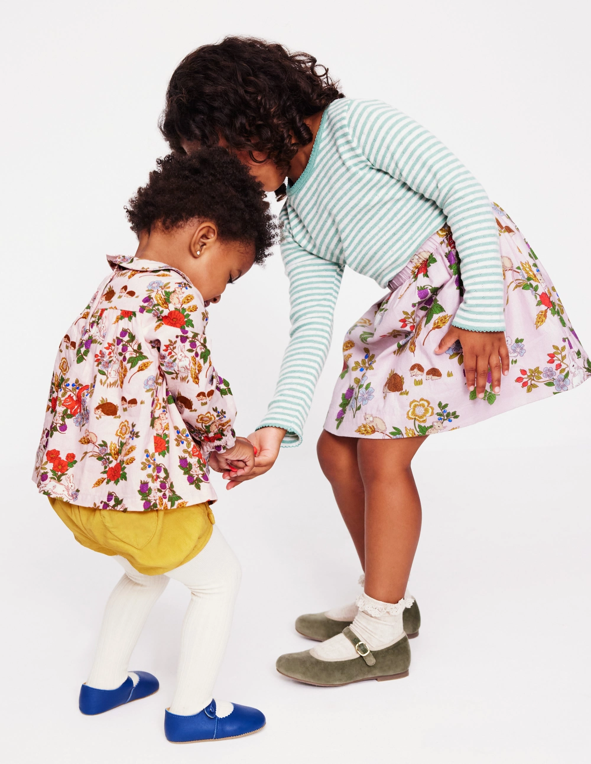 Daily Youth Woven Top and Bloomer Set-French Pink Harvest