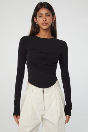 CATHAL TOP Sporty T-shirt Relaxed Blouse