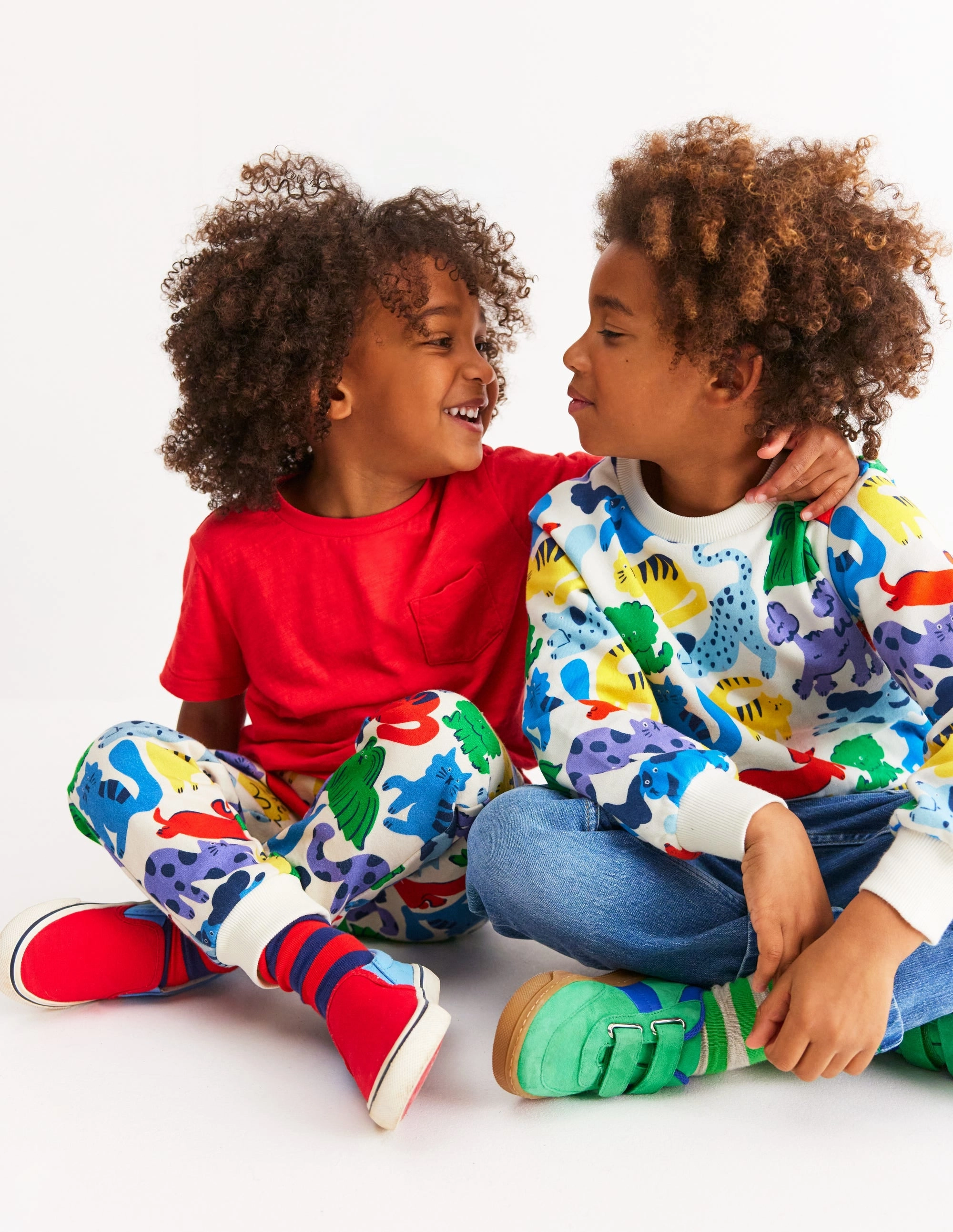 Printed Sweatshirt-Rainbow Pets Abrasion Resistant Surface UVProtective Coating