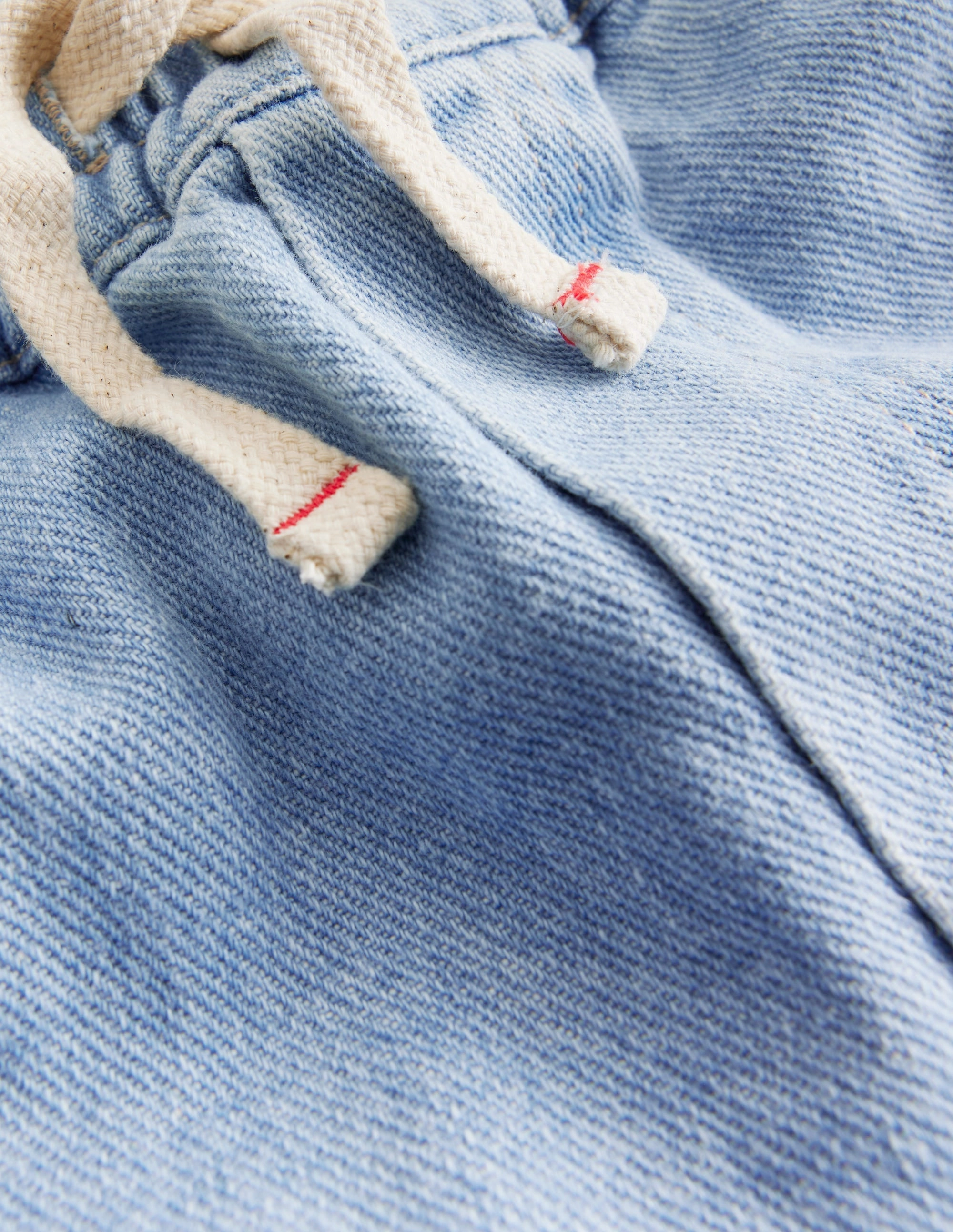 Pull-on Carpenter Trousers-Light Wash Versatile Style