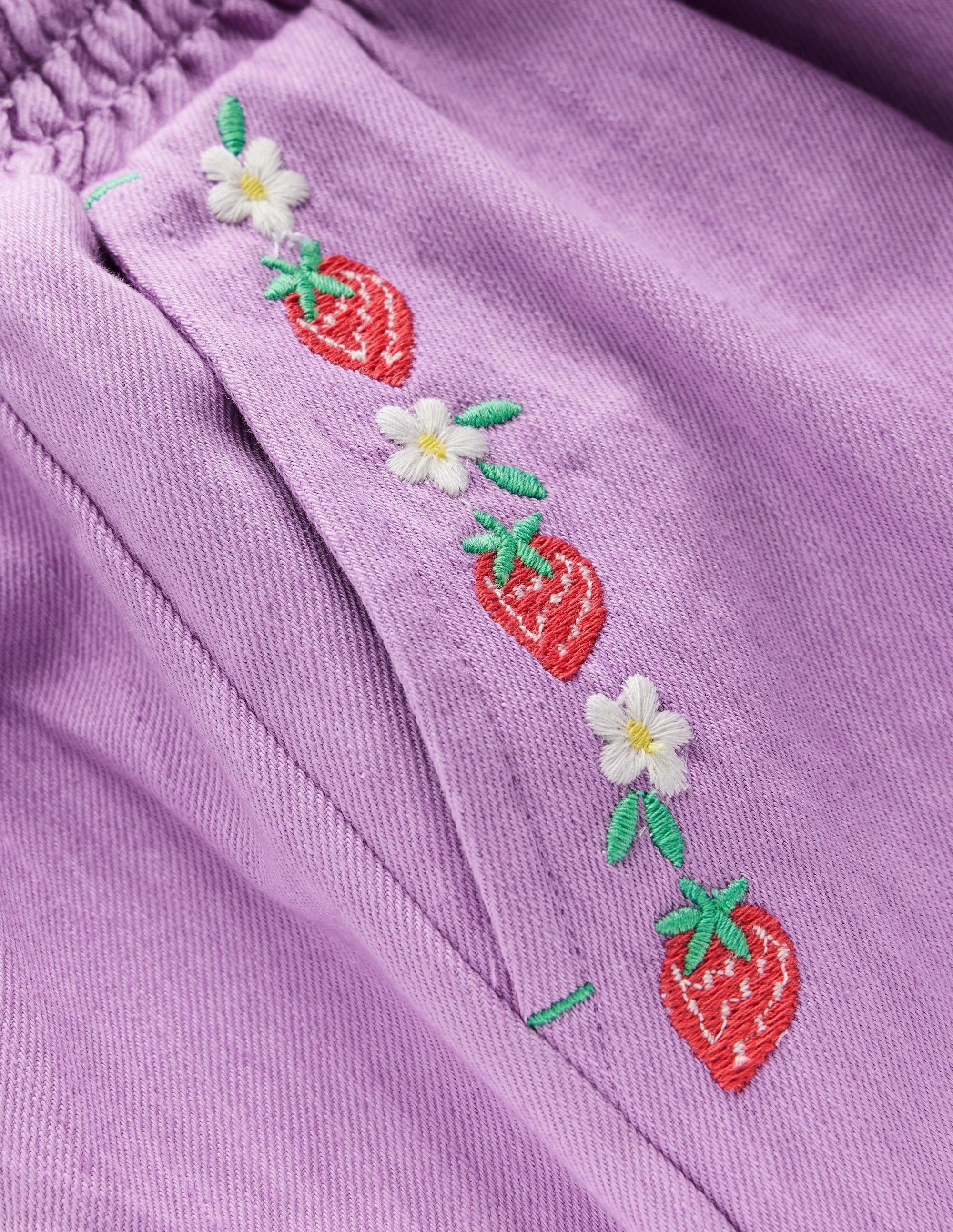 Pull-On Shorts-Aster Purple comfortable attire City Shorts