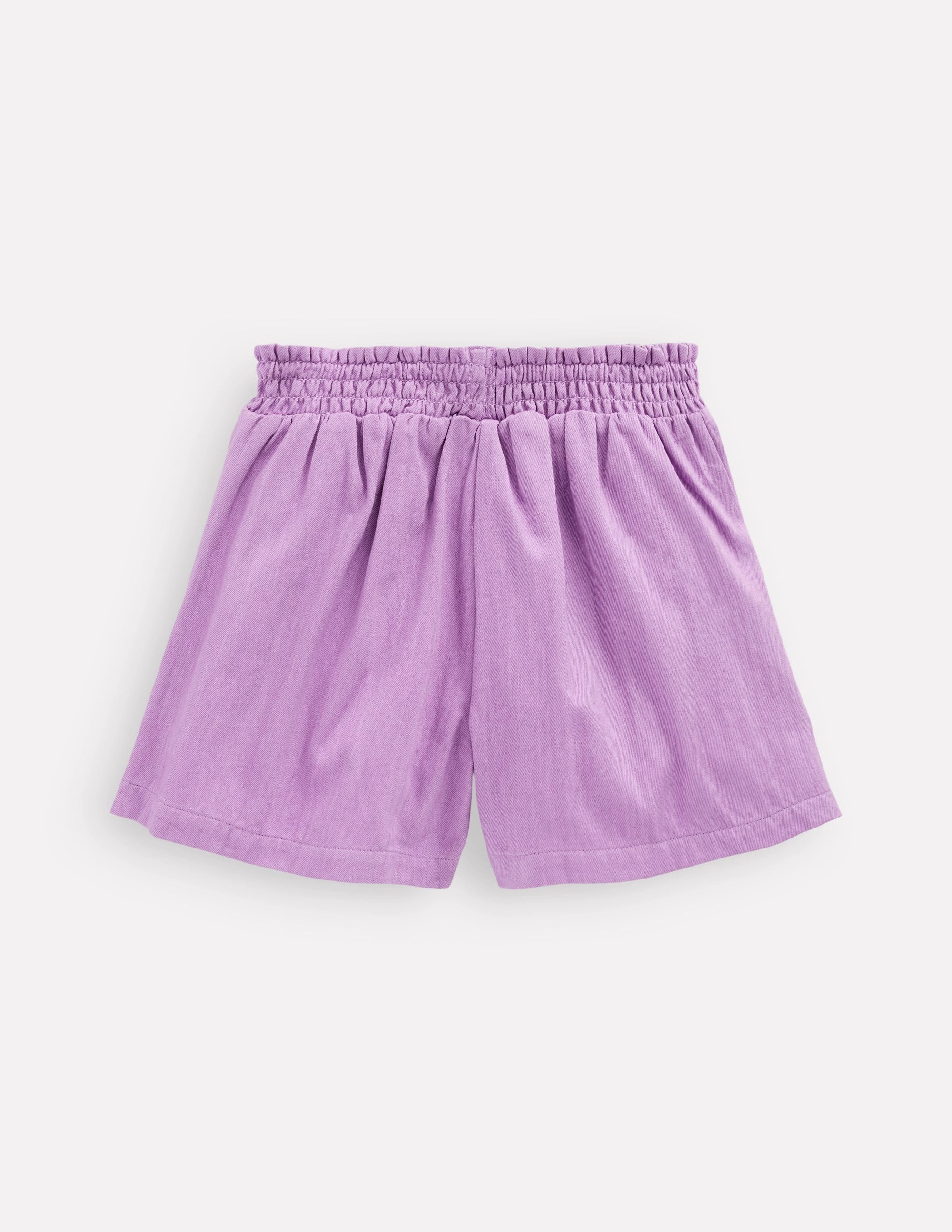 Weekend Outing Antibacterial Pull-On Shorts-Aster Purple