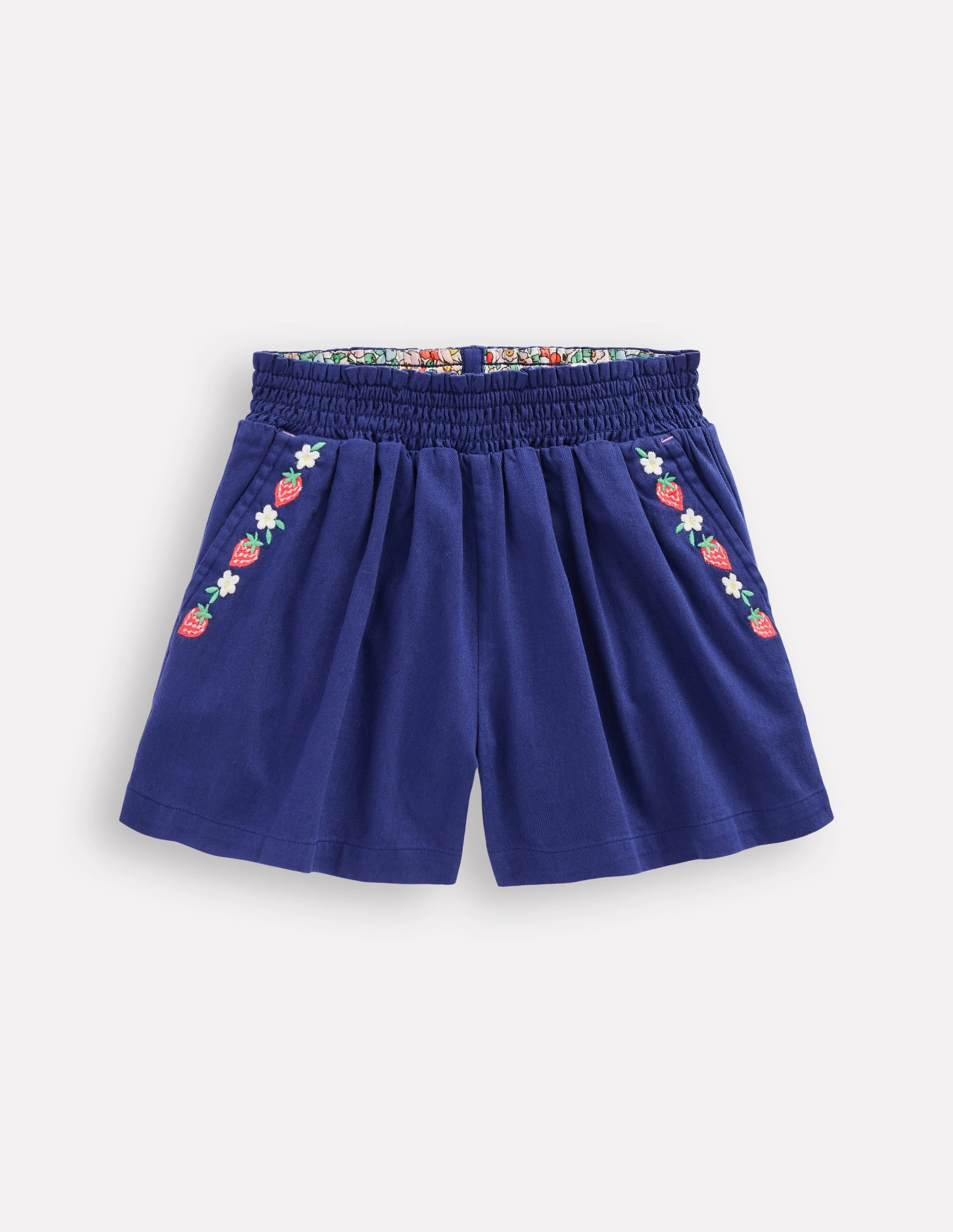 Breathable Flex prom night Pull-On Shorts-Starboard Blue