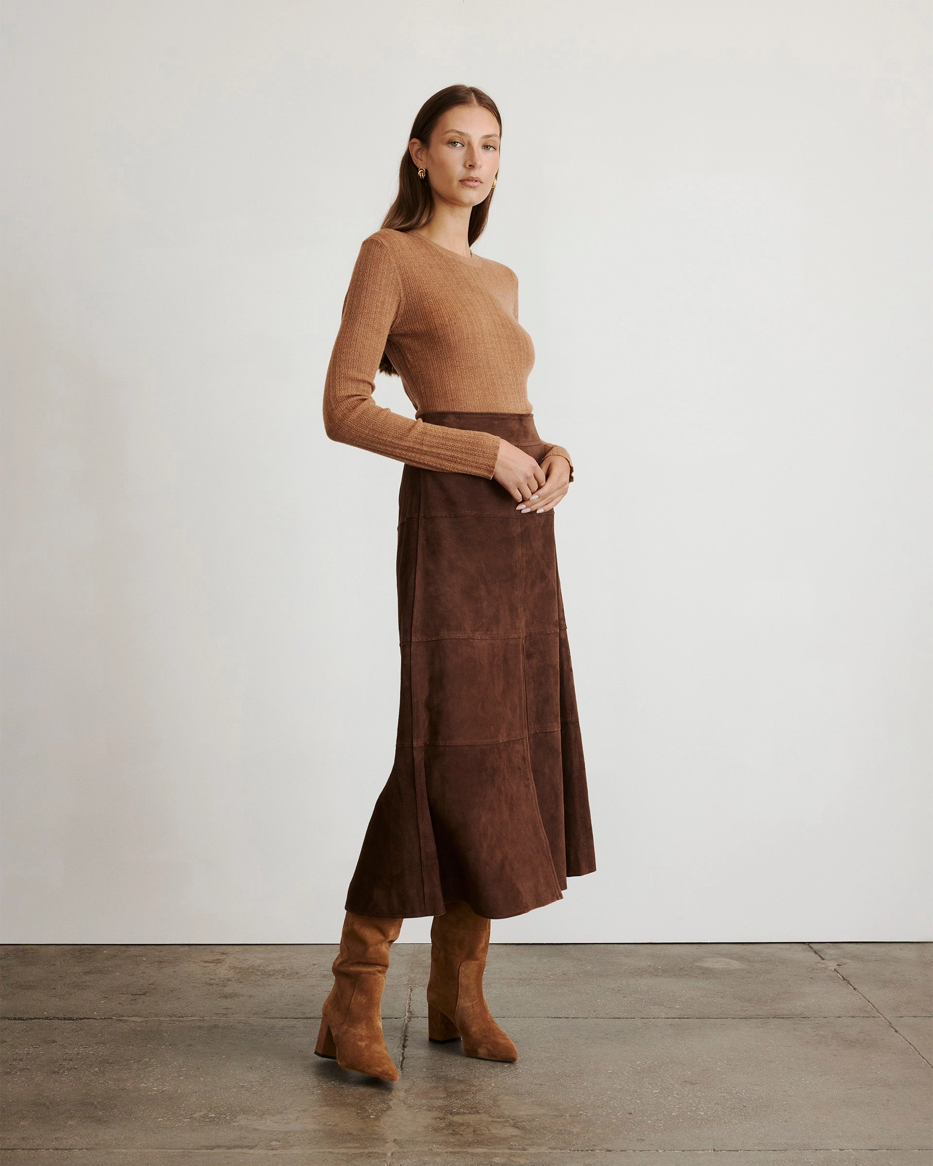 HighDensityFoam FadeResistant Coating Crew Neck Kayden Knit