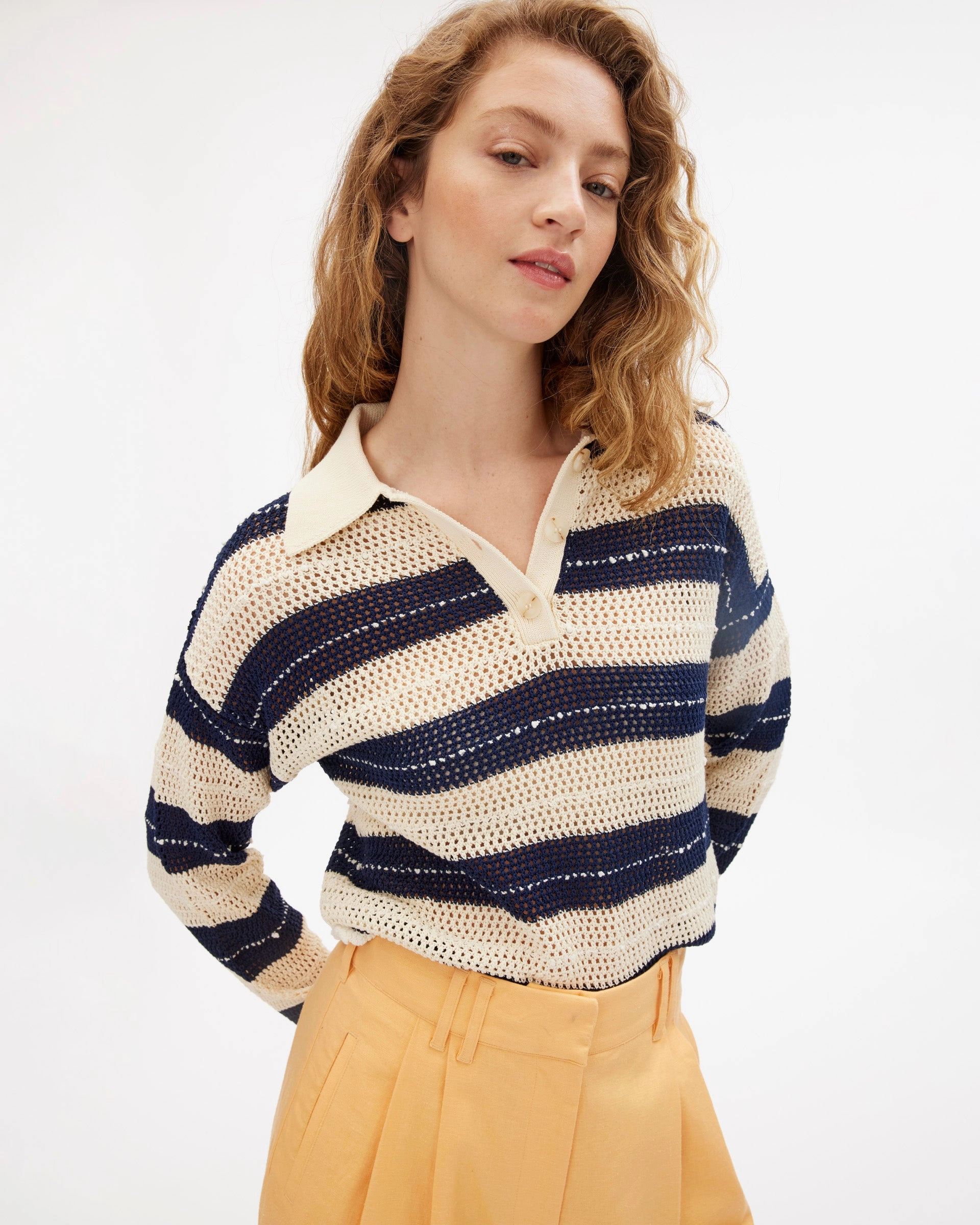 NonIrritating Stitching Durable Double Stitching Quinn Sweater