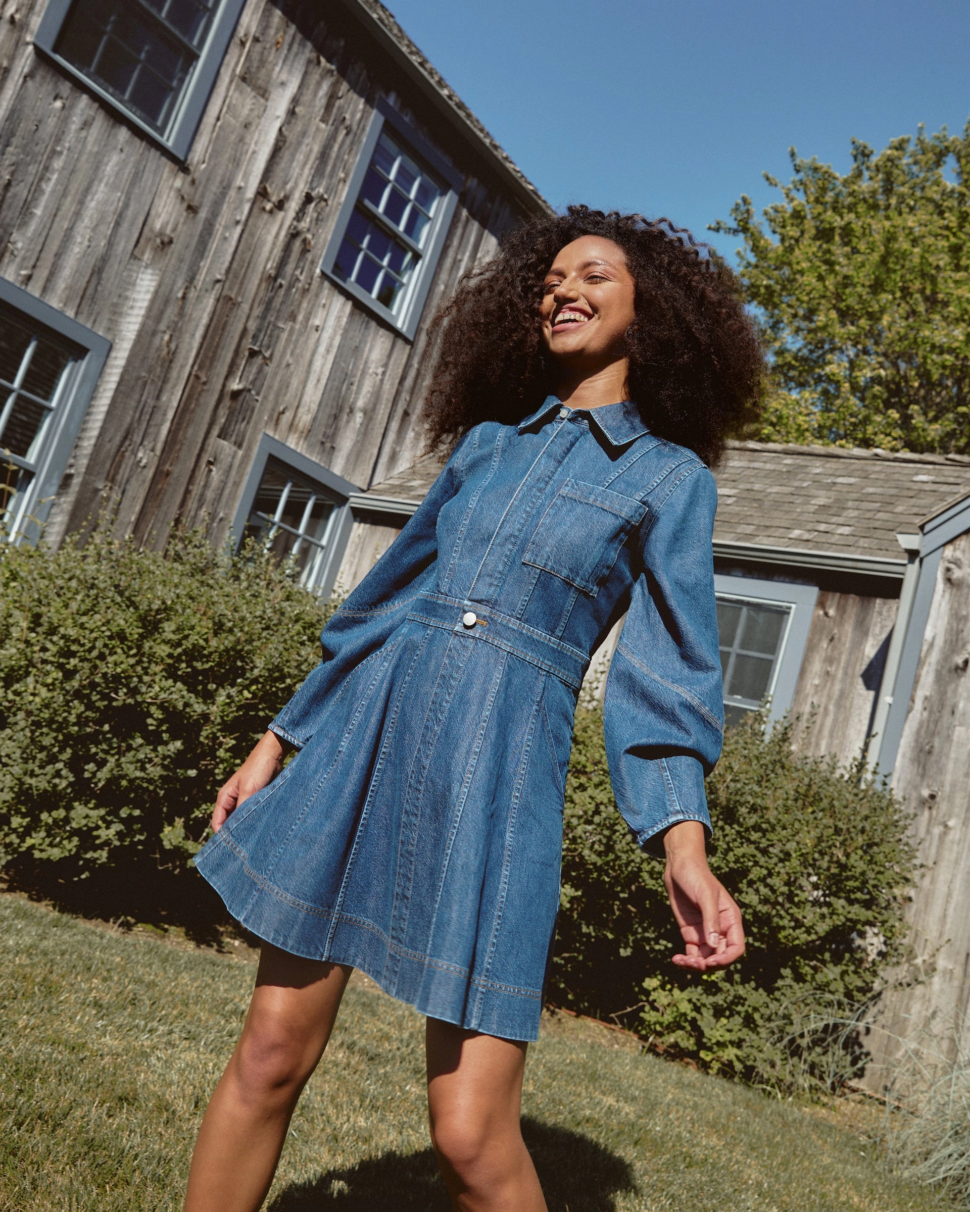 Hailey Dress Clean Fit