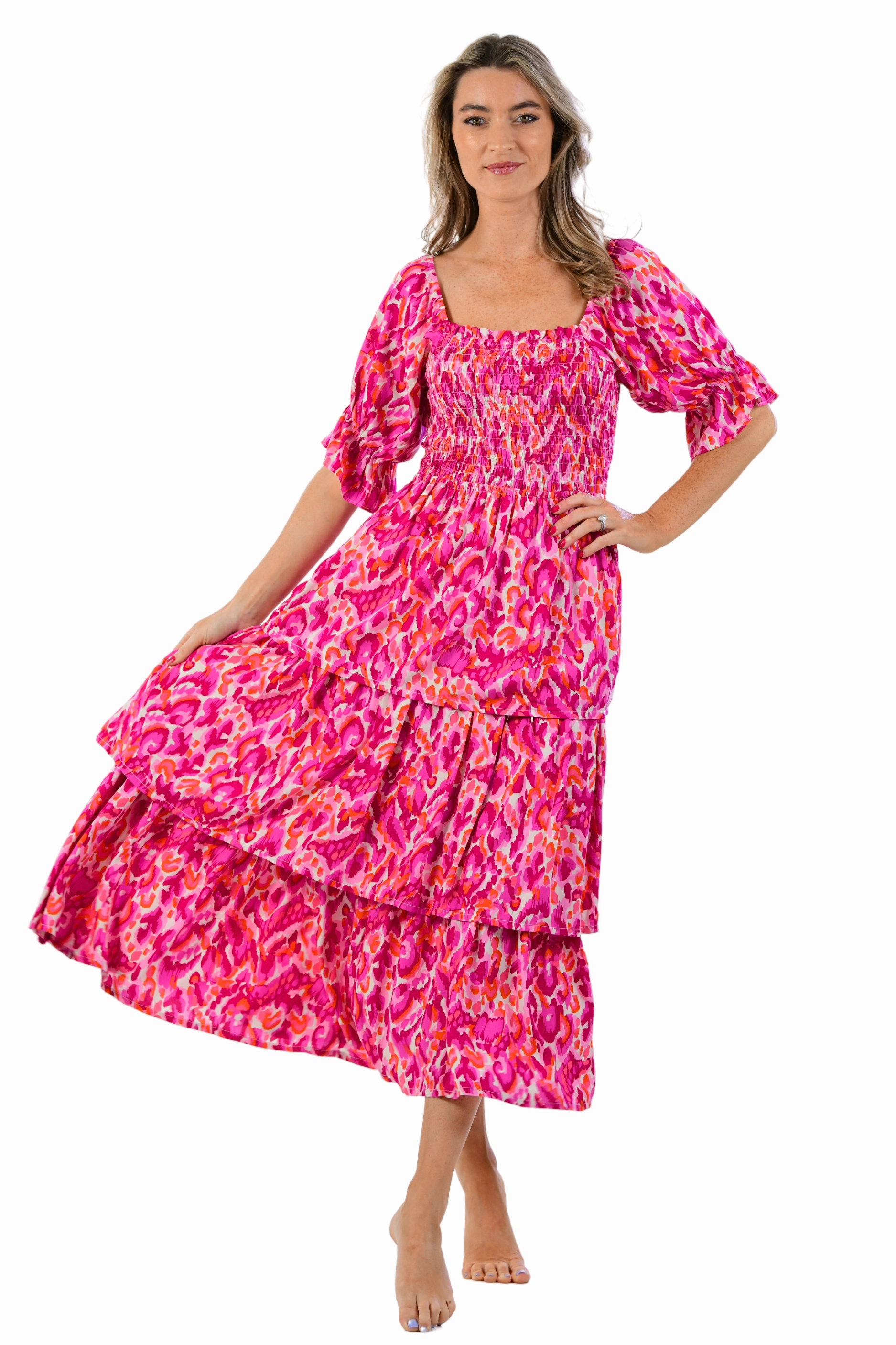 Reese Dress / Magenta Style Moment