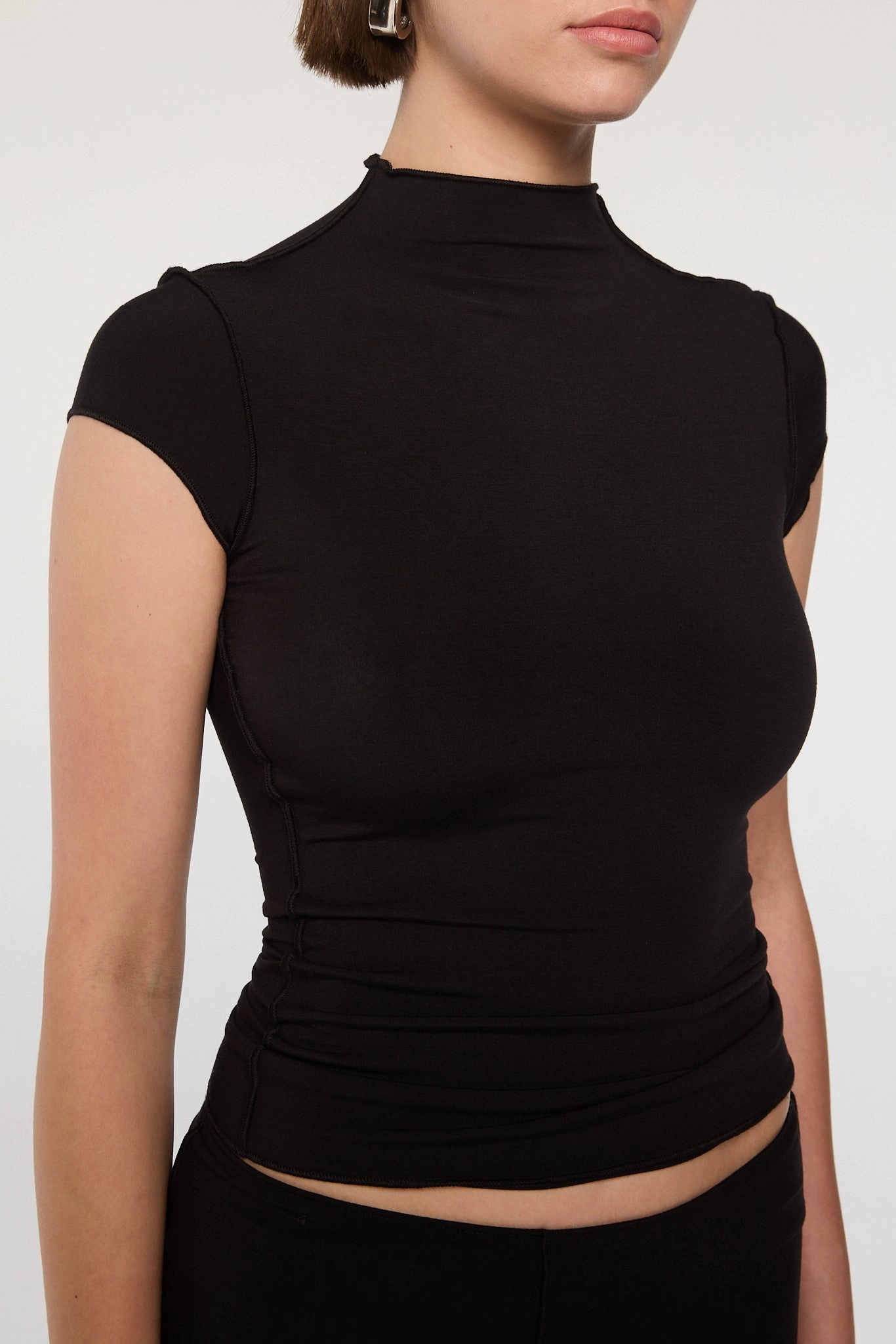 REESE MOCK NECK TOP Midweight Four Way Stretch