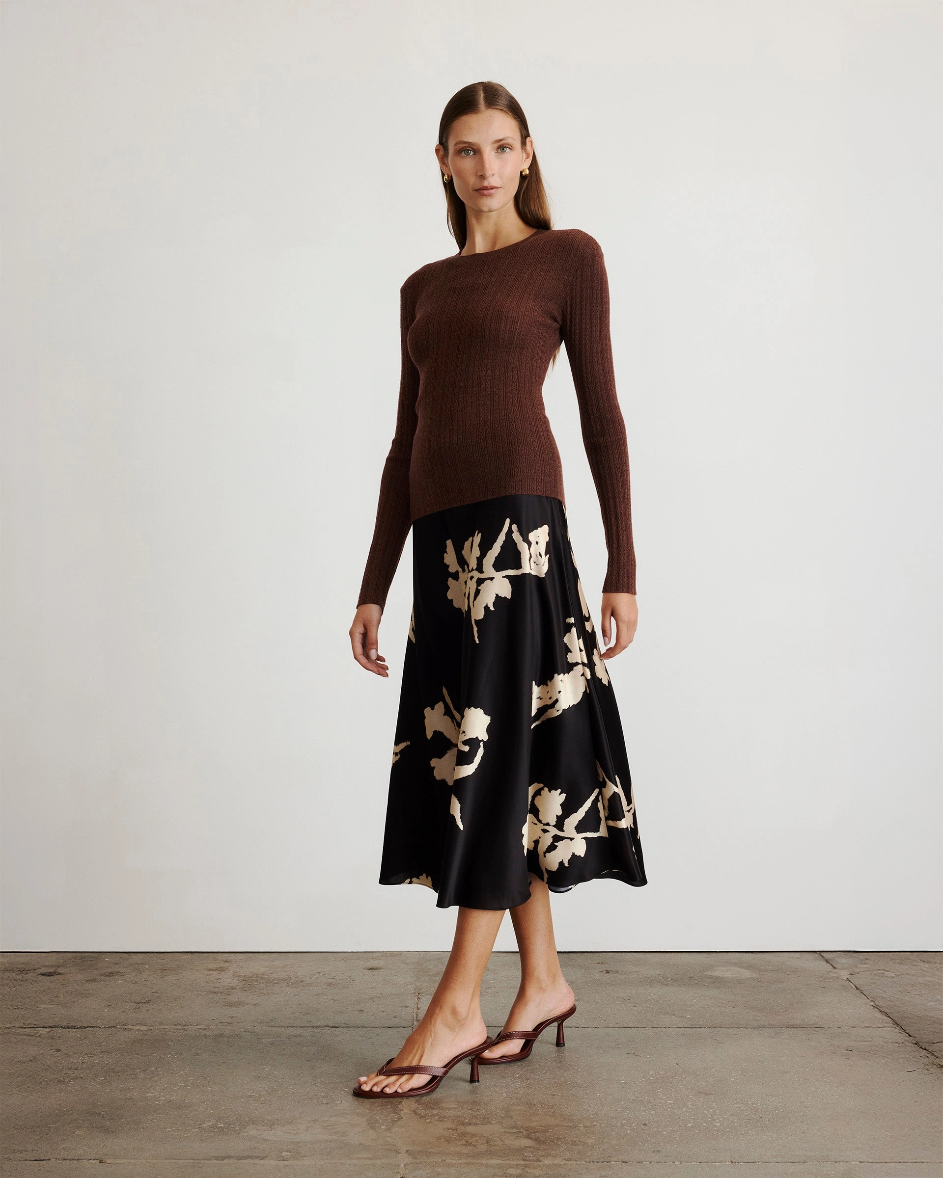 FadeResistant Finish HeavyweightThermal Crew Neck Kayden Knit