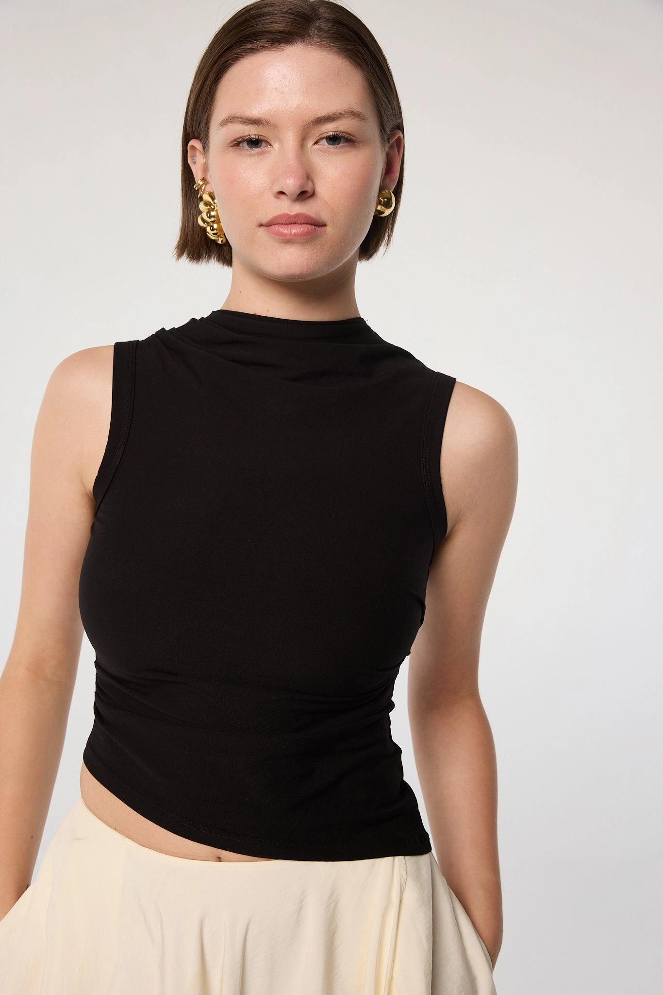 SELMA TANK TOP ConvertibleCollarSystem Ethically Sourced Yarn
