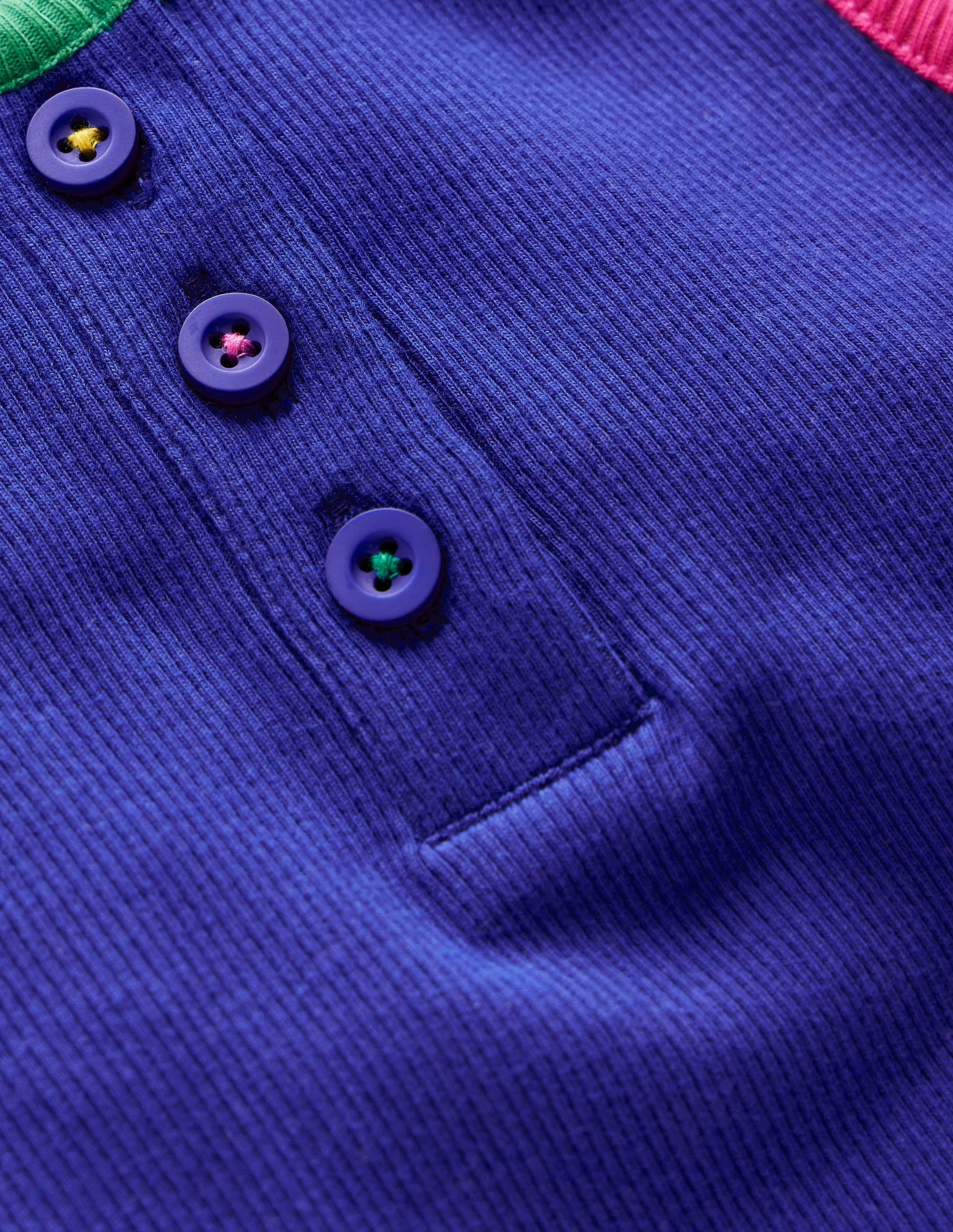 Racerback Ribbed Vest-Bright Blue Eco Friendly Blend