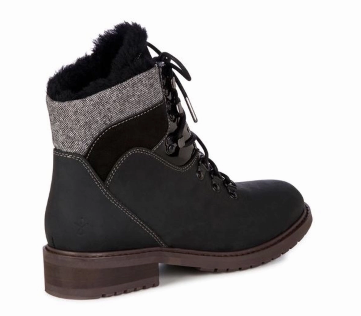 Emu Australia Primrose Sands Black Feather Light Rough Terrain Built Tough