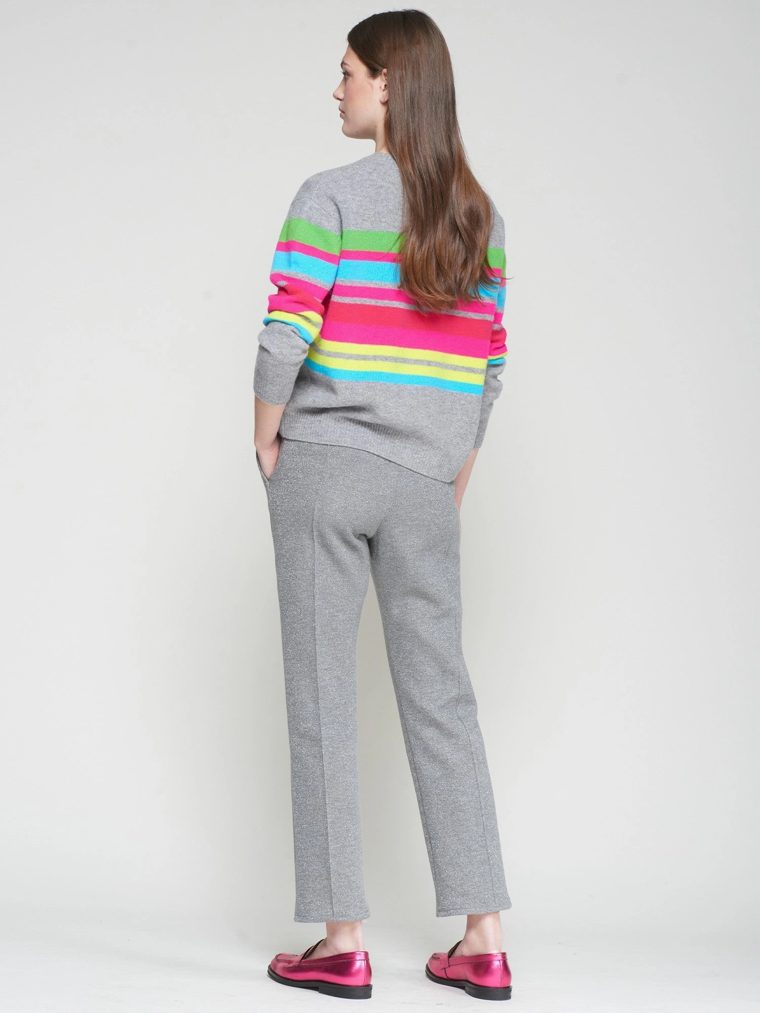 snag resistant Light Stretch SPARKLE JERSEY TROUSER