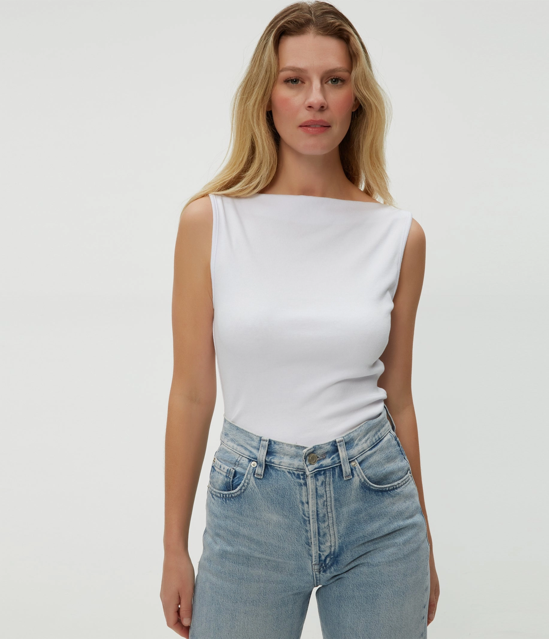 COCO RUCHED BOAT NECK TEE ErgonomicSleeves UPF Protective Fabric