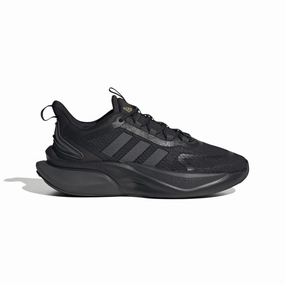 ADIDAS HP6149 ALPHABOUNCE  WMN'S (Medium) Black/Carbon/Gold Mesh Running Shoes Waterproof Daily Walk