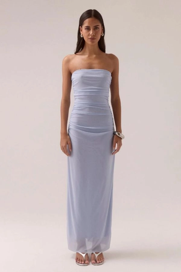 Myriad Bolero Dress Cool Blue Travel Style