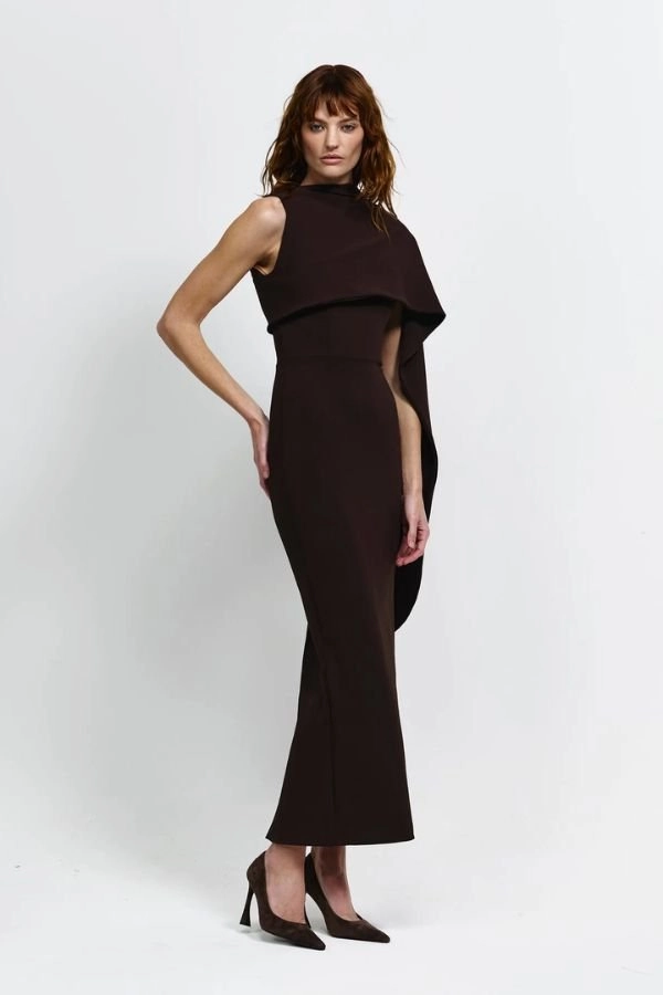 Summer Air Romi Dress Coffee