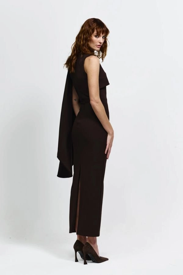 Romi Dress Coffee Fresh Tones Lounge Ready