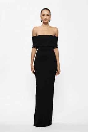 Office Fit Rosalind Gown Black