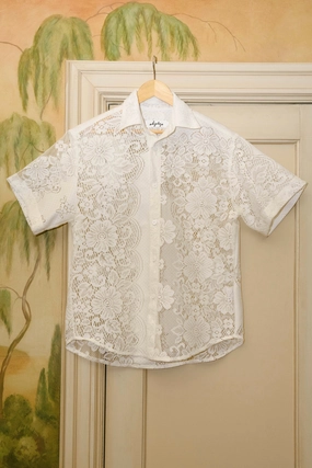 OrganicCottonBlend Moisture Control Lining Trev Button Down (Size M)