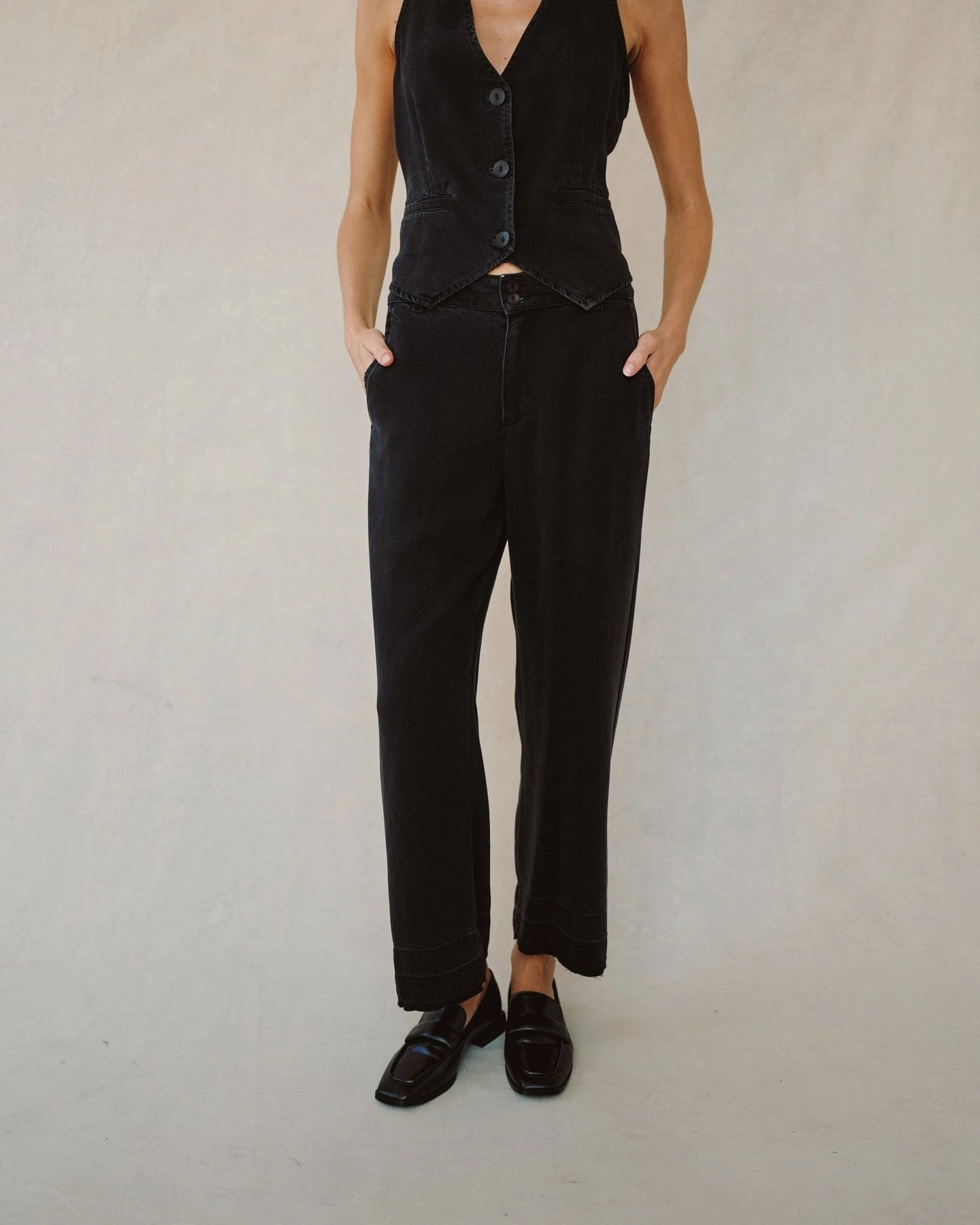 Perfect Fit Wear SAIGE WIDE LEG CROP