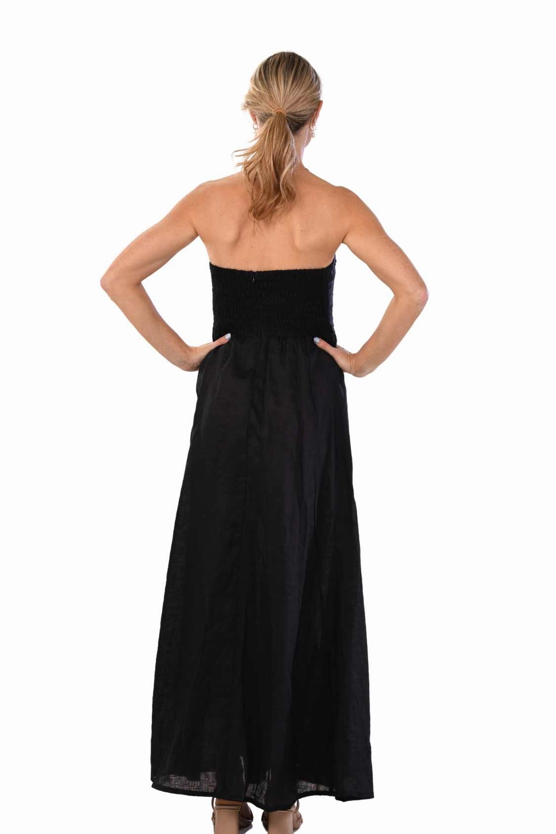 countryside Santa Barbara Dress / Black