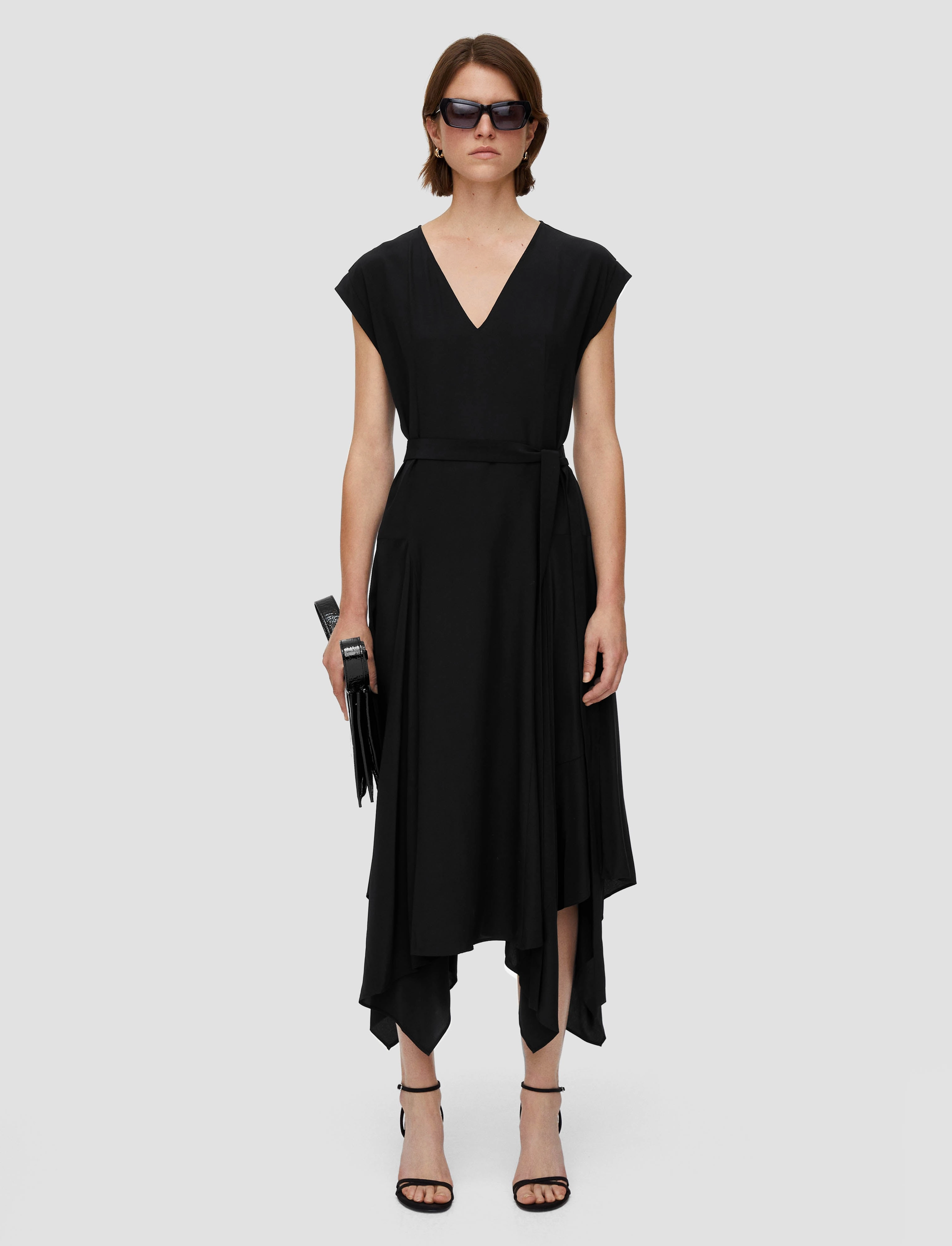 Silk Crepe de Chine Goodman Dress Vibe Style