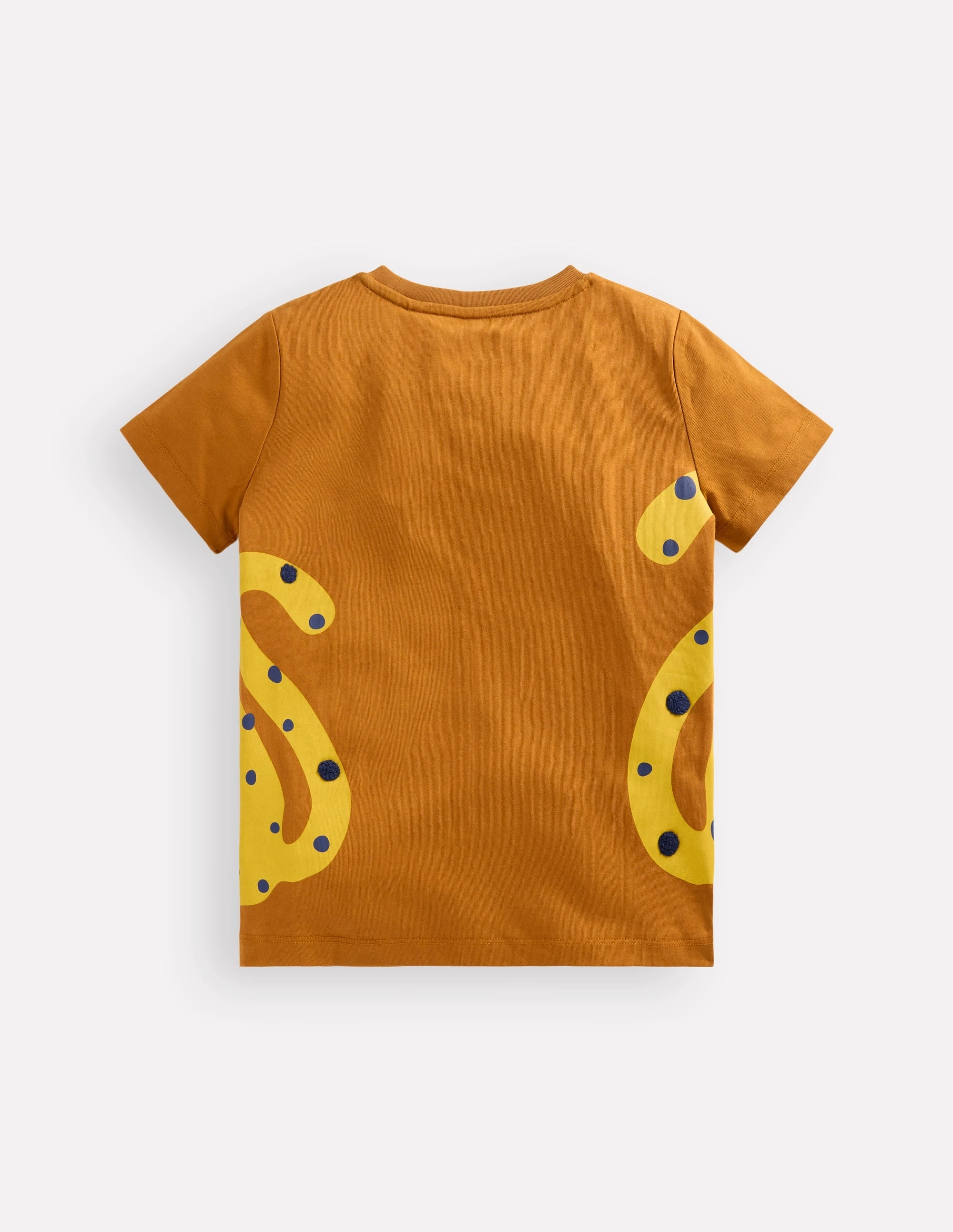 Fun Graphic T-shirt-Cathay Spice Leopard Garment Dyed Finish