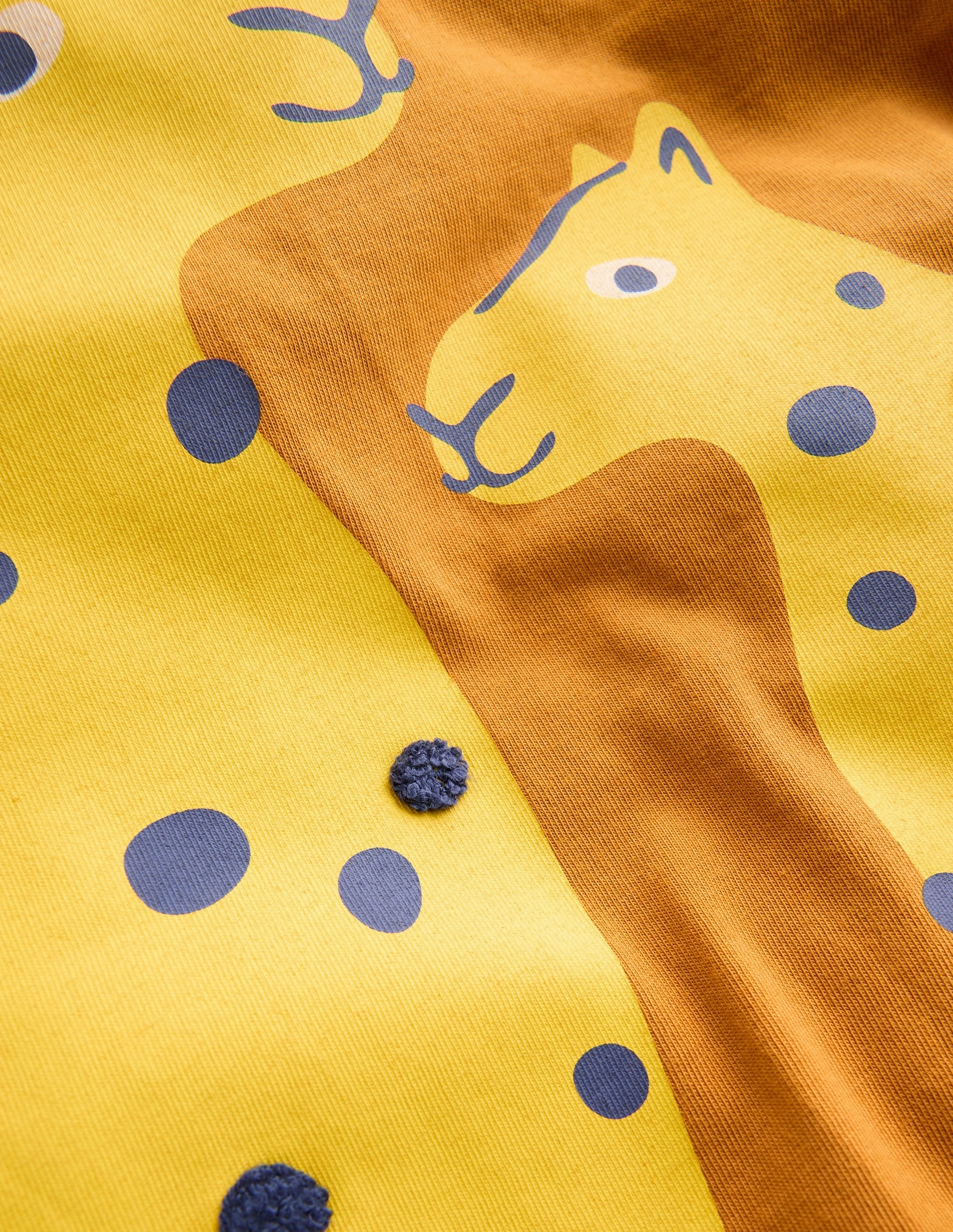 Fun Graphic T-shirt-Cathay Spice Leopard Breathable fabric