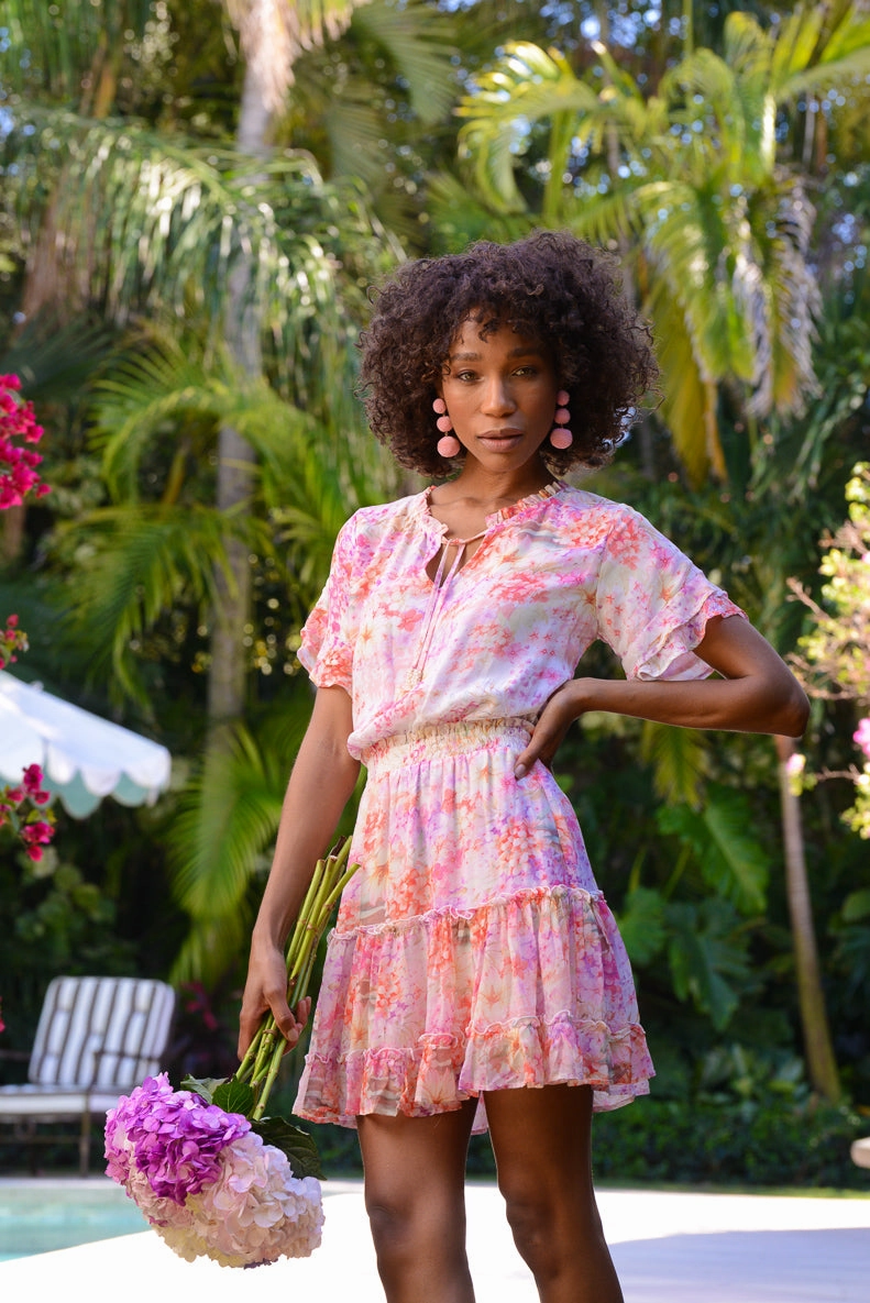 Lily Dress / Pastel Garden Minimal Details Gentle Look