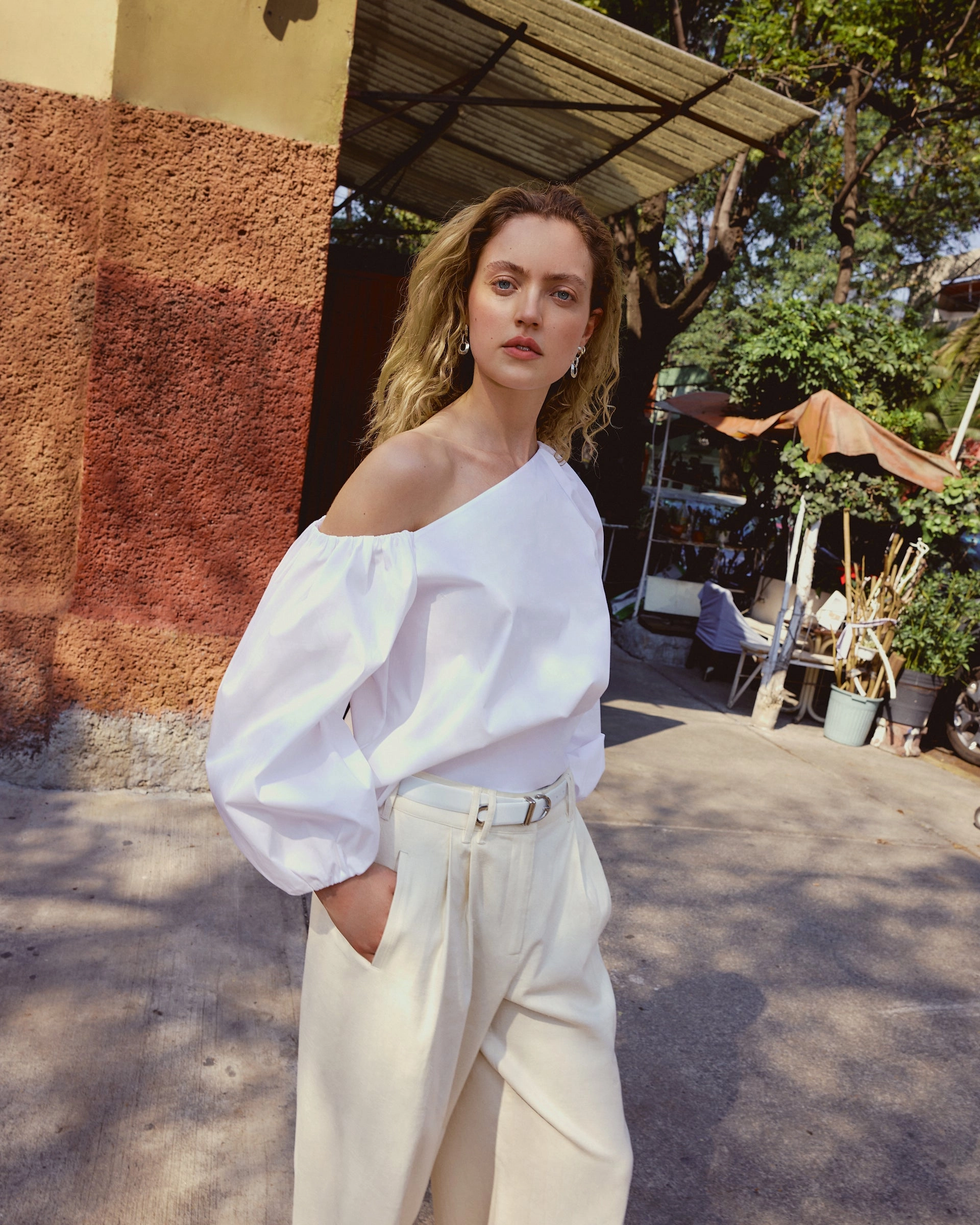 Tabitha Top HygienicCoating UPF Protective Fabric