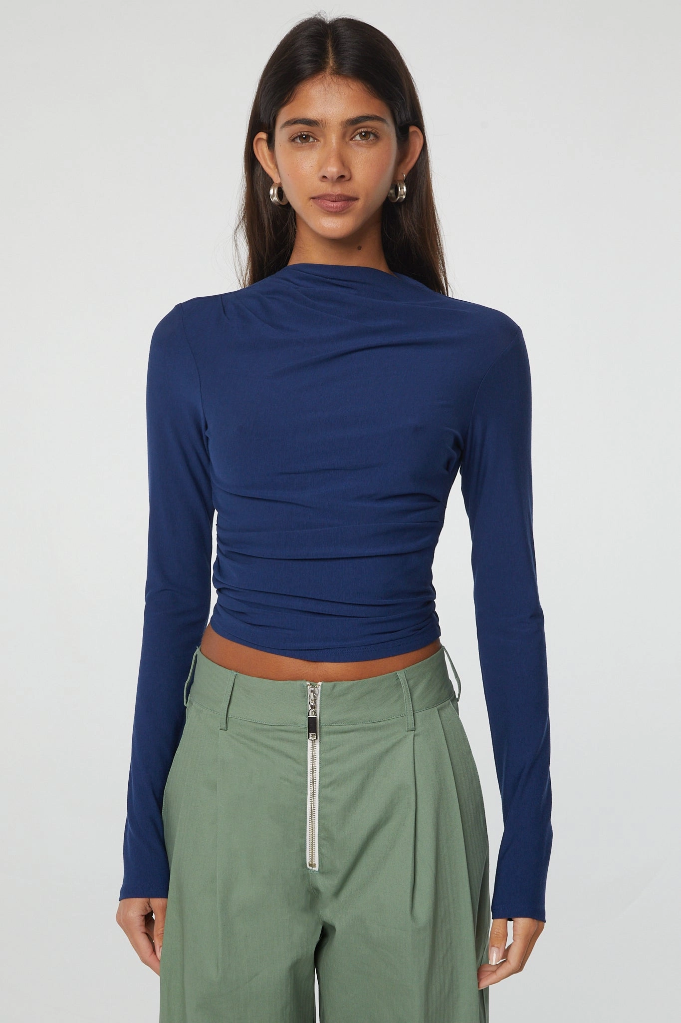 SELMA LONG SLEEVE TOP QuickDry Textile Bonded Seam Technology