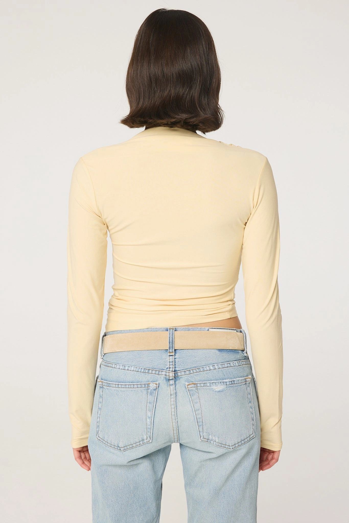 Quick Access Slit SELMA LONG SLEEVE TOP