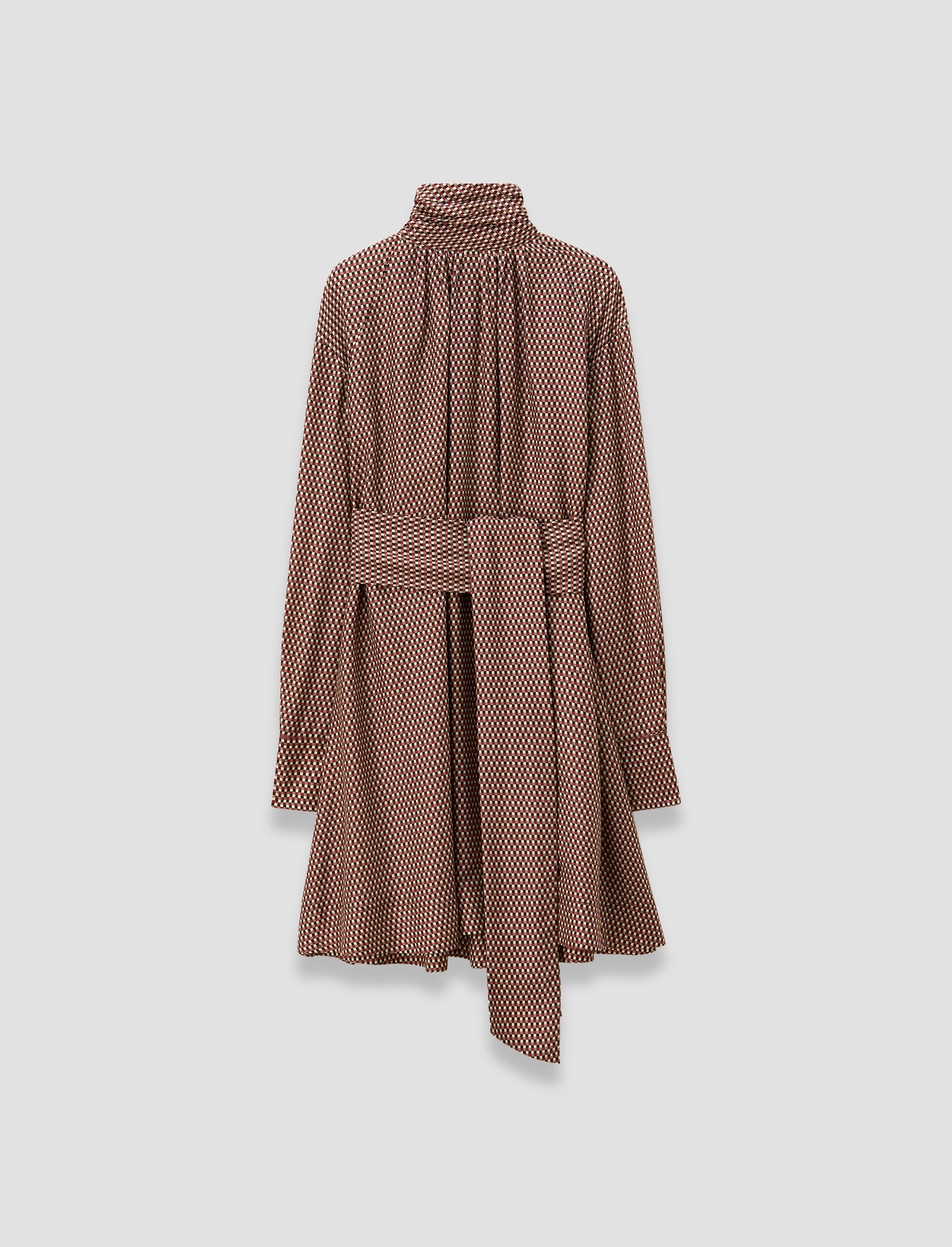 All-Day Comfort Wear Timeless Touch Agata Printed Silk Blend Dress