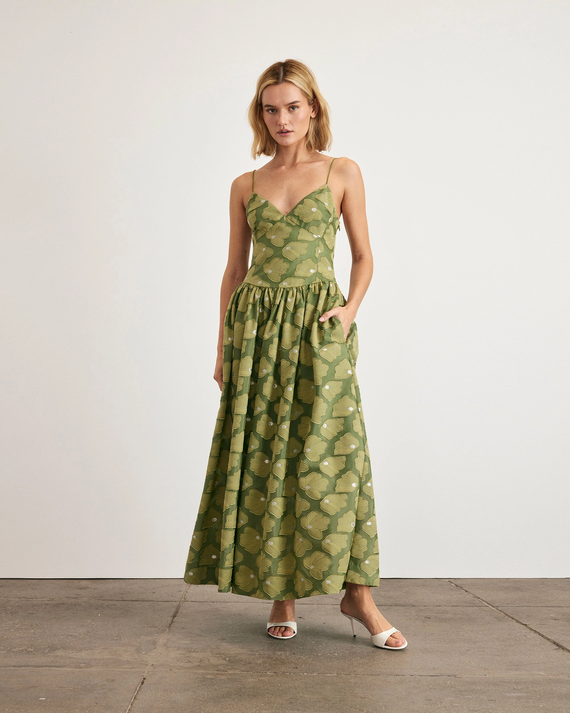 Layering Comfort Satin Soft Serena Dress