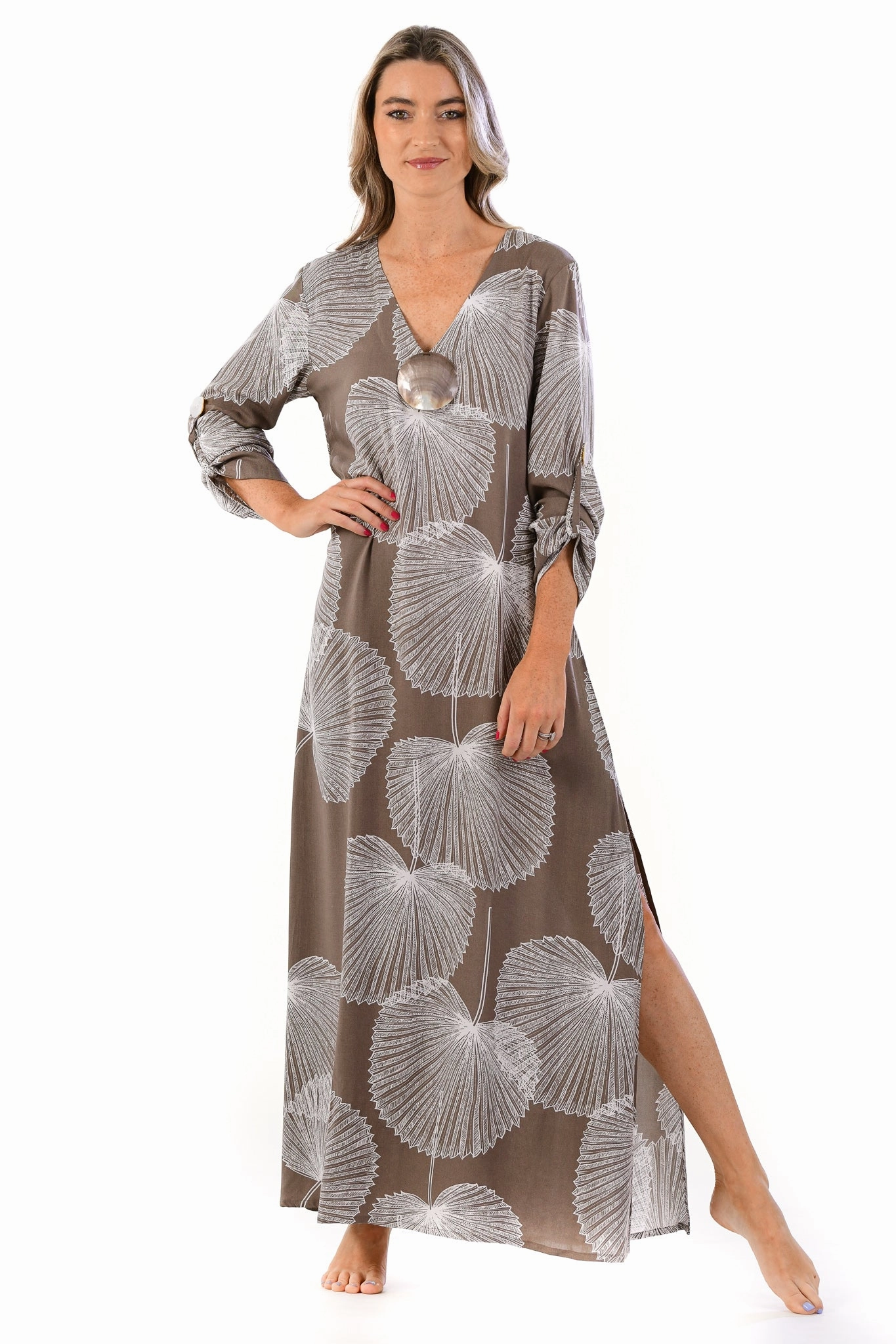Seychelles Kaftan / Mocha Flexible Design Eye Appeal