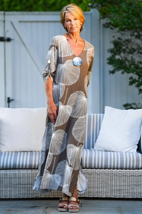 Seychelles Kaftan / Mocha Daily Confidence