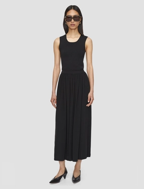 Vidal Crepe Jersey Skirt Flexible Knit